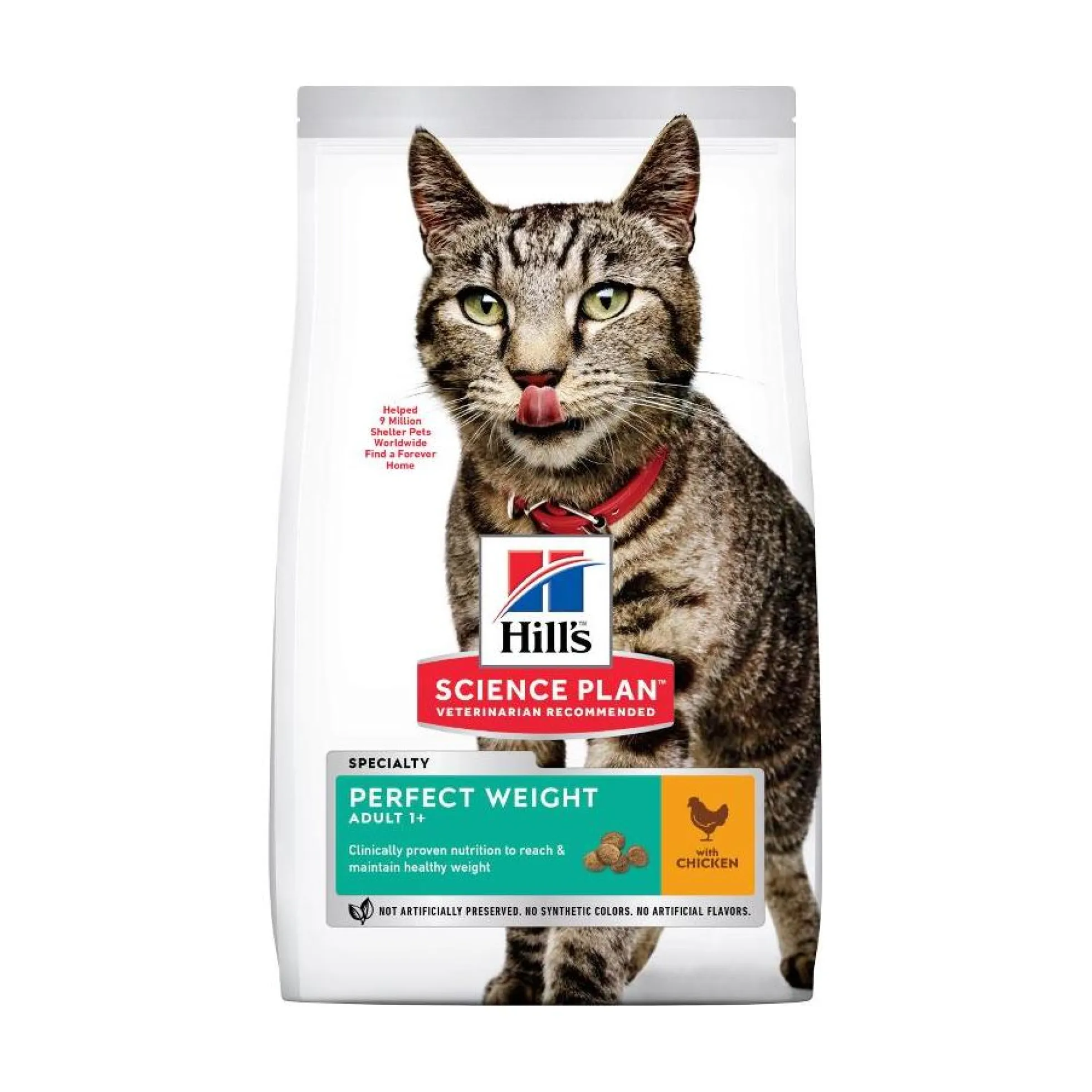 Hill's Pet Nutrition Hill's SCIENCE PLAN Perfect Weight Adult Kattfoder med Kyckling