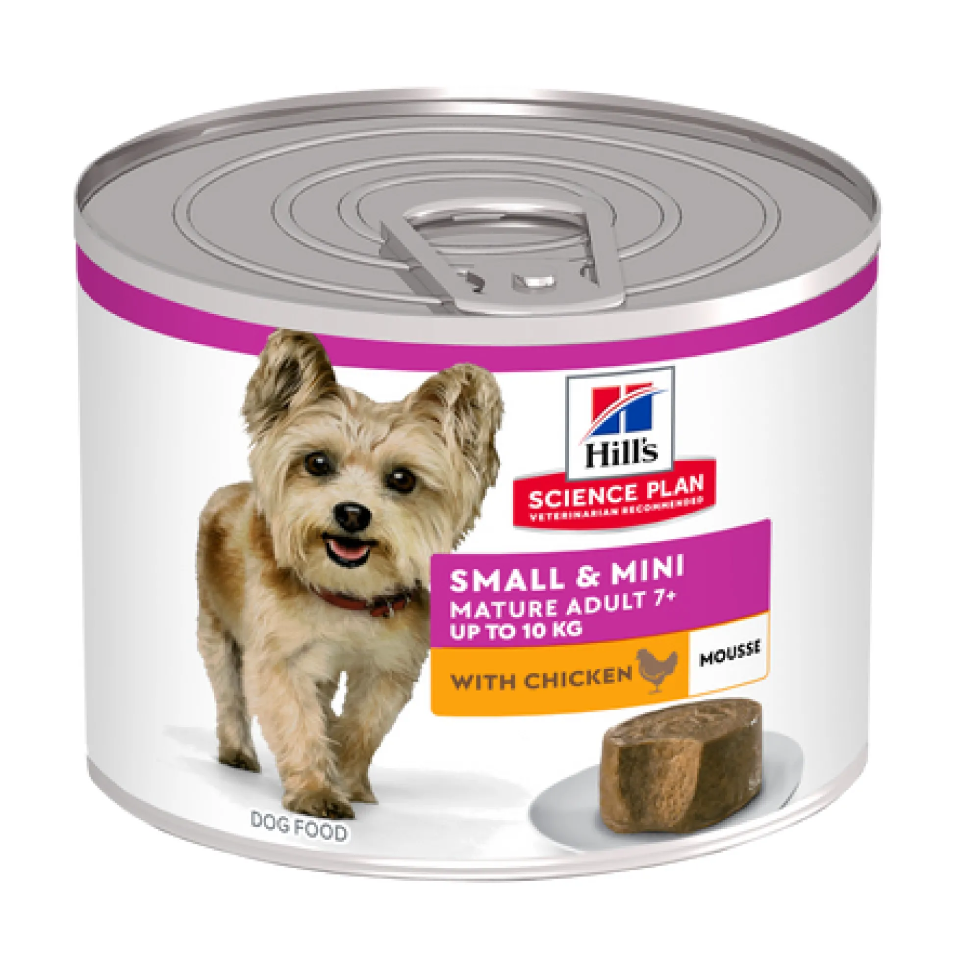 Hill's Pet Nutrition Hill's SCIENCE PLAN Small & Mini Adult 7+ Mousse med Kyckling