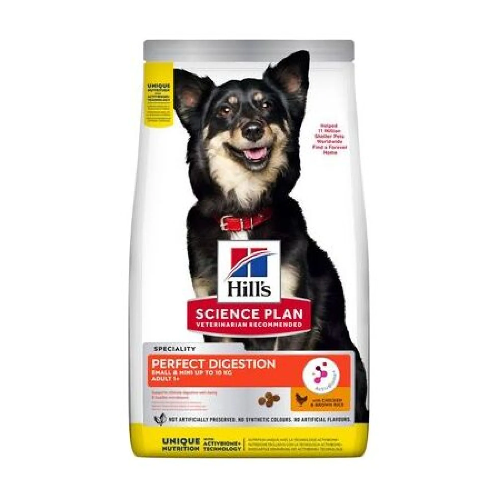 Hill's Pet Nutrition Hill's SCIENCE PLAN Perfect Digestion Small & Mini Adult 1+ med Kyckling & Ris
