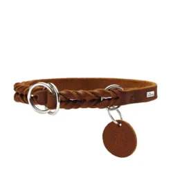 Hunter Solid Education Halvstryp Läderhalsband