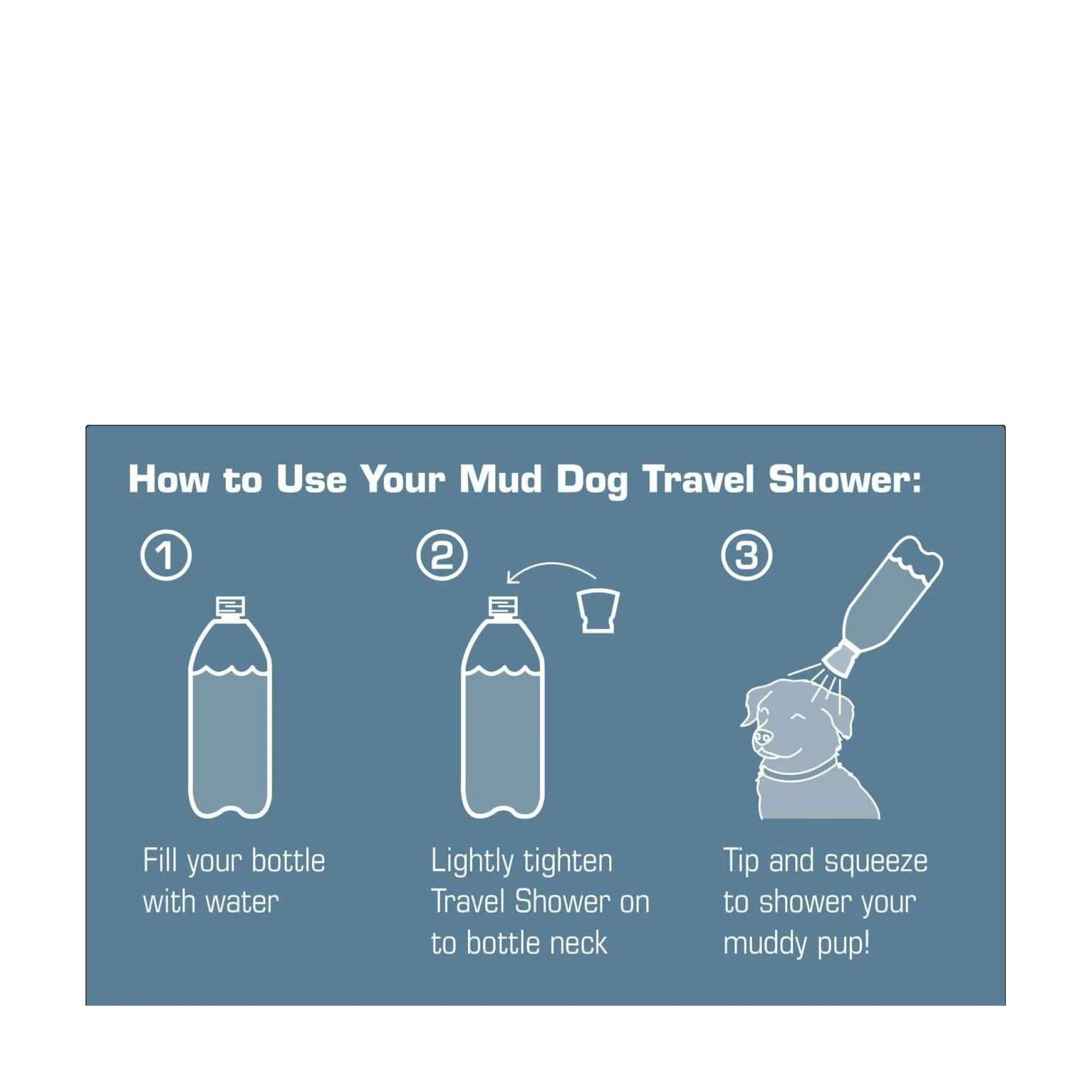 Kurgo Mud Dog Resedusch