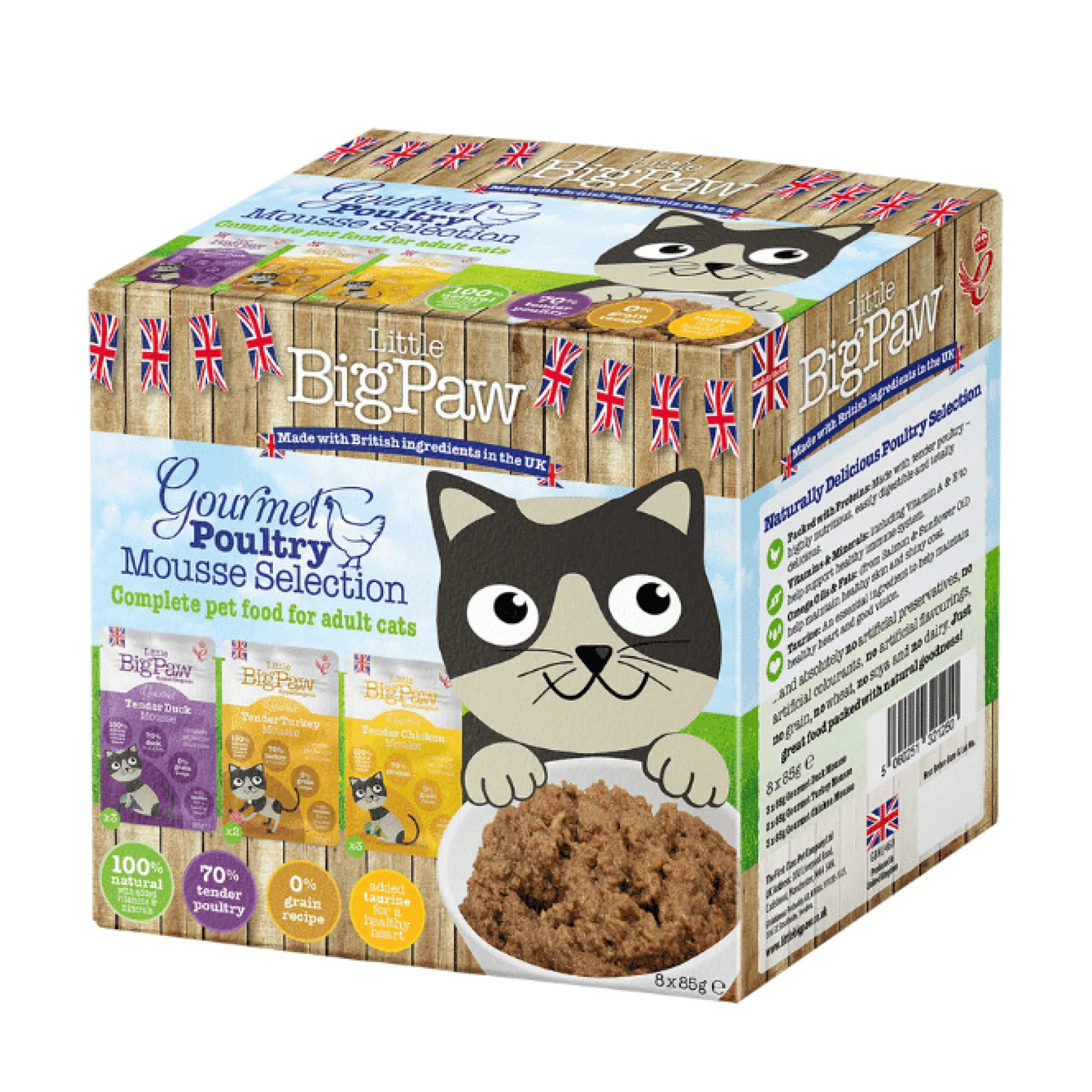 Little BigPaw Gourmet Poultry Mousse Selection