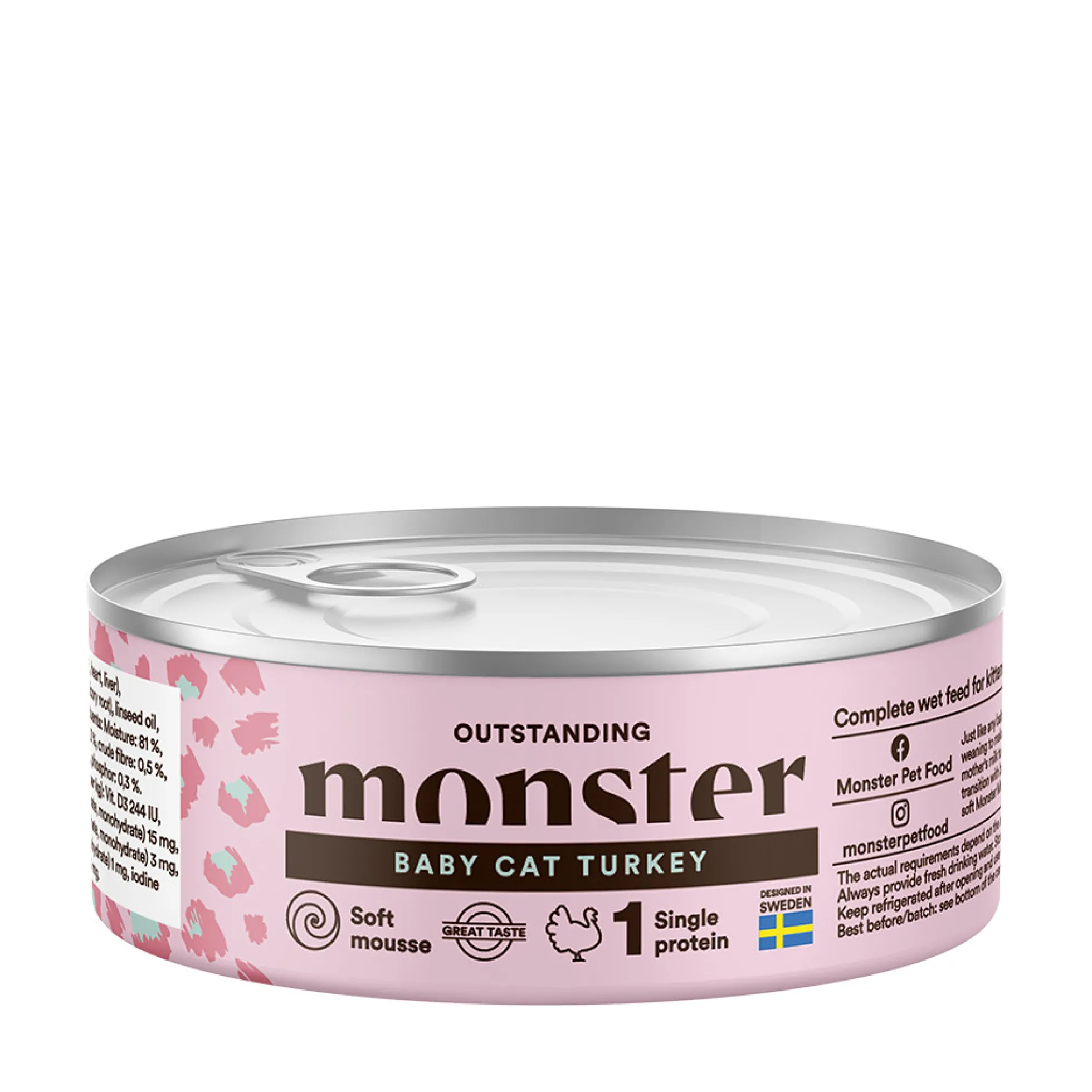 Monster Cat Baby Mousse Turkey