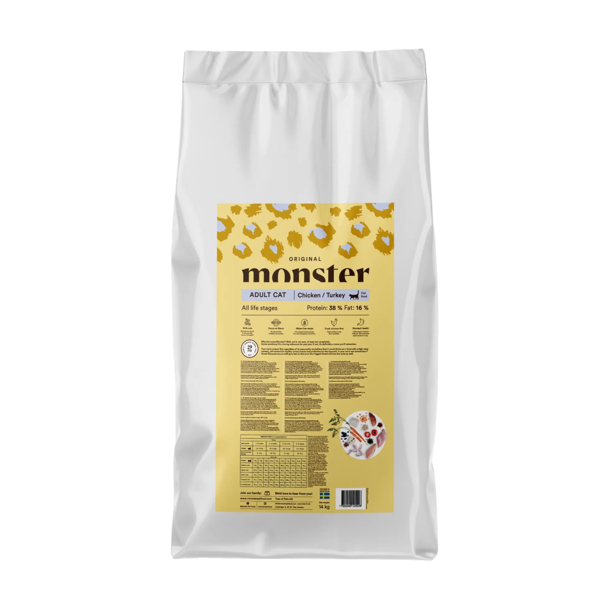 Monster Cat Original Adult Chicken & Turkey