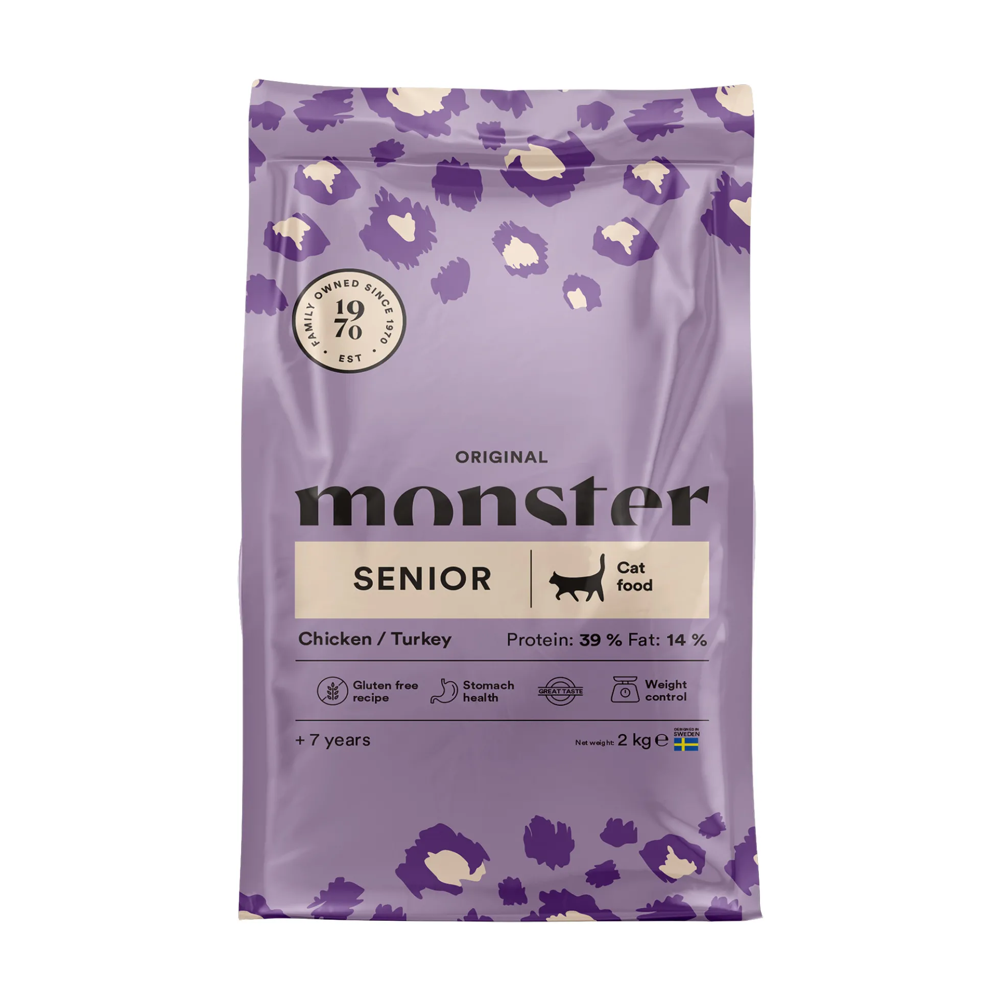 Monster Cat Original Senior Chicken & Turkey