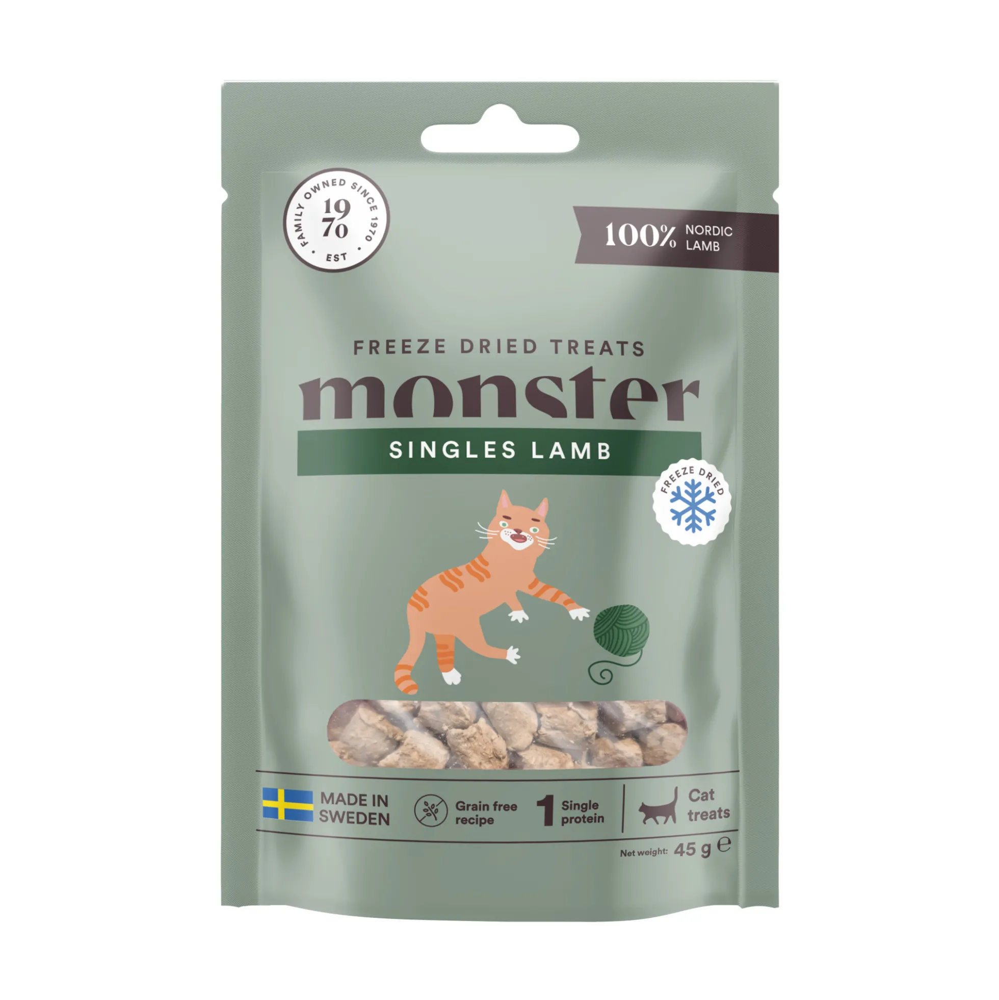 Monster Cat Treats Lamb