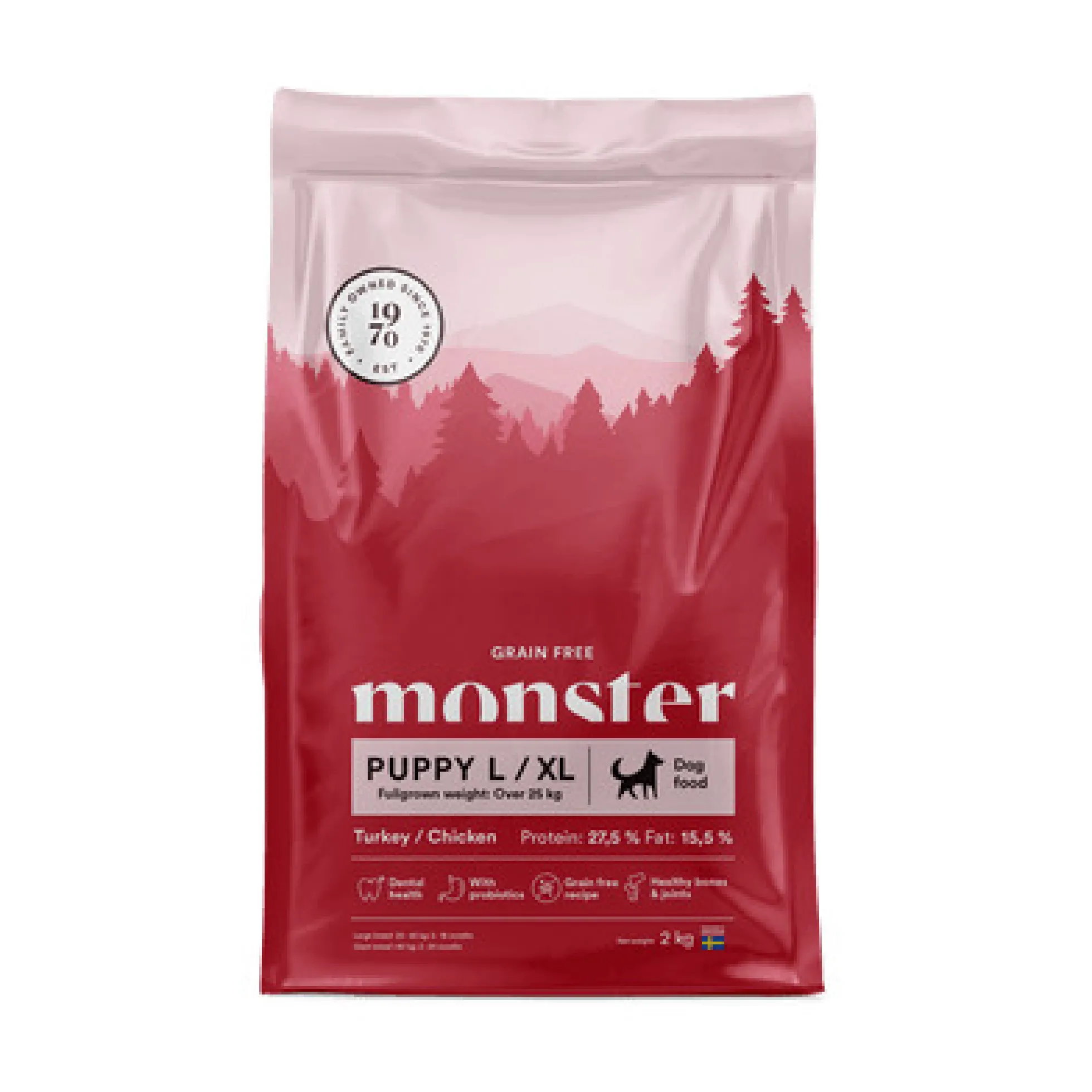 Monster Dog Grain Free Puppy Large Breed Turkey & Chicken