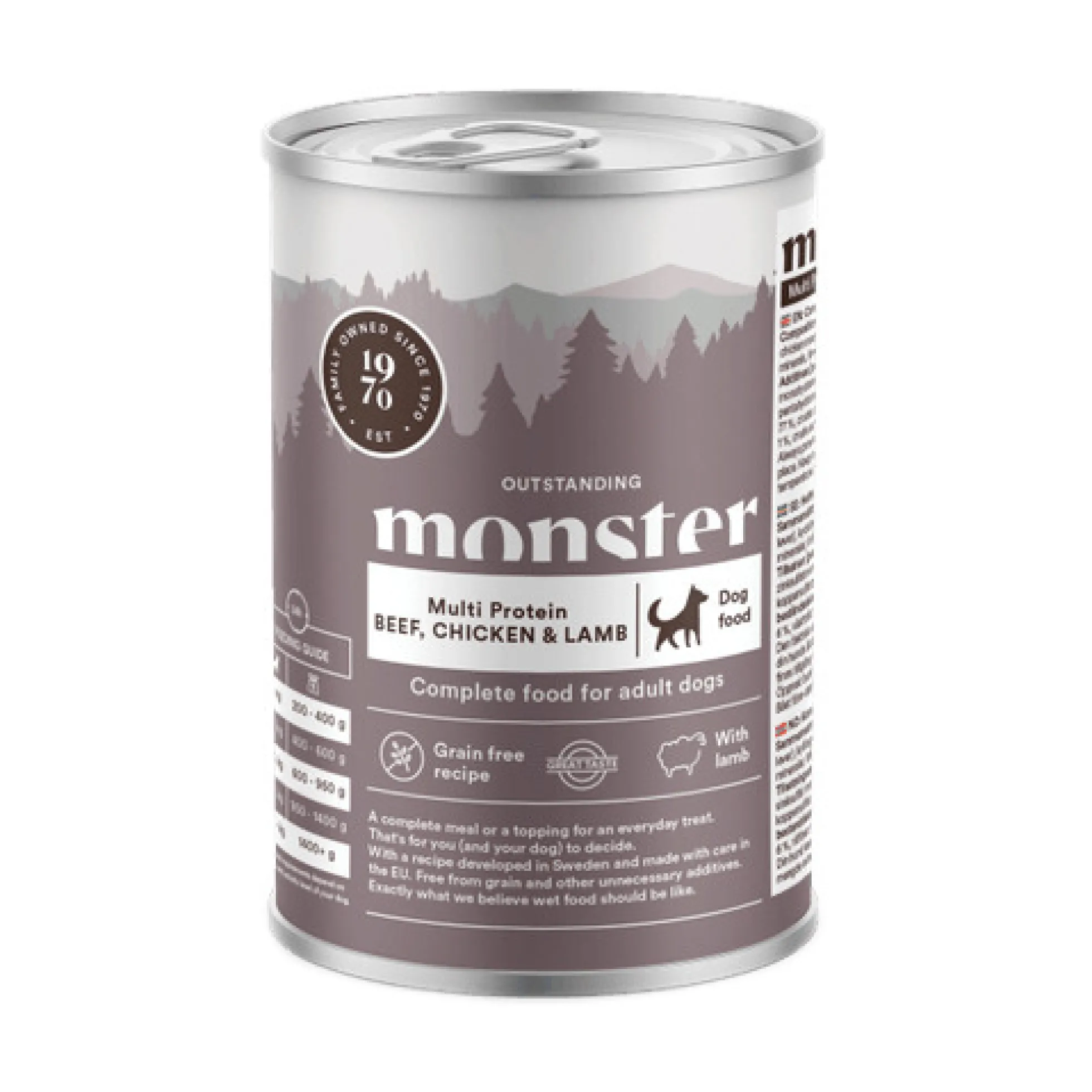 Monster Dog Multi Protein Beef, Chicken & Lamb