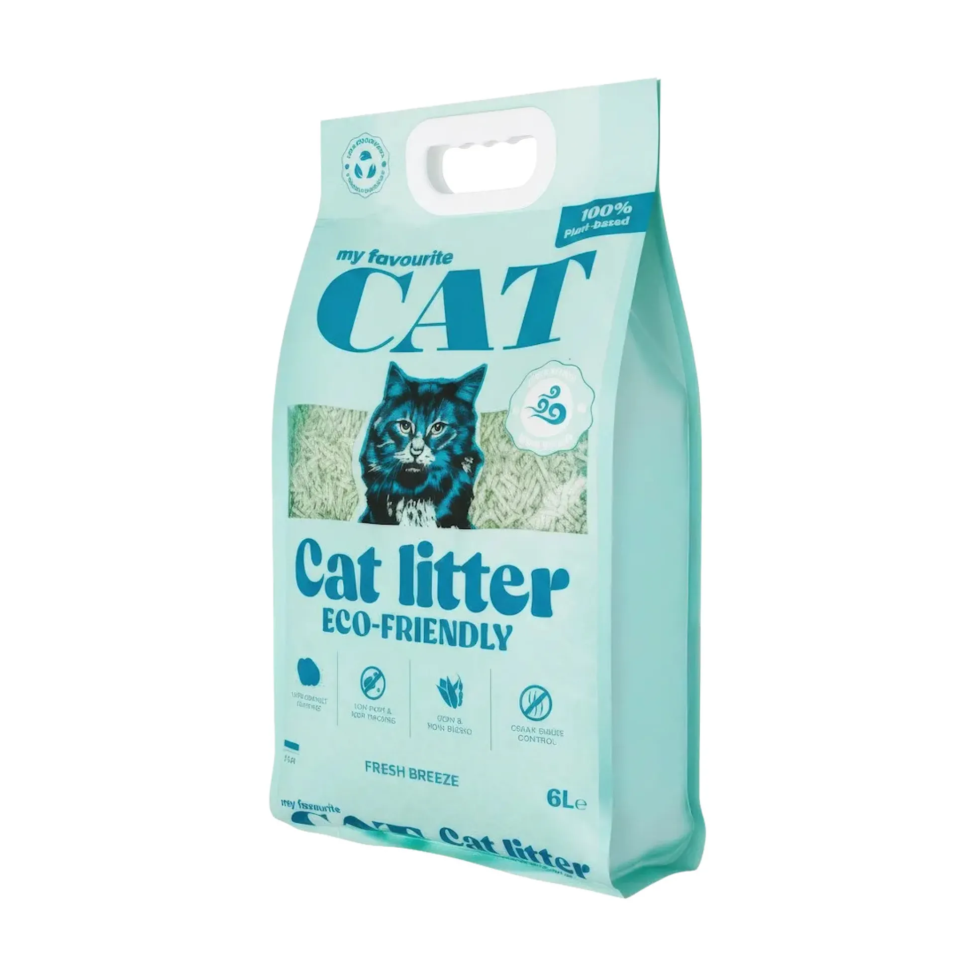 My favourite CAT Eco-Friendly Cat Litter Fresh Breeze