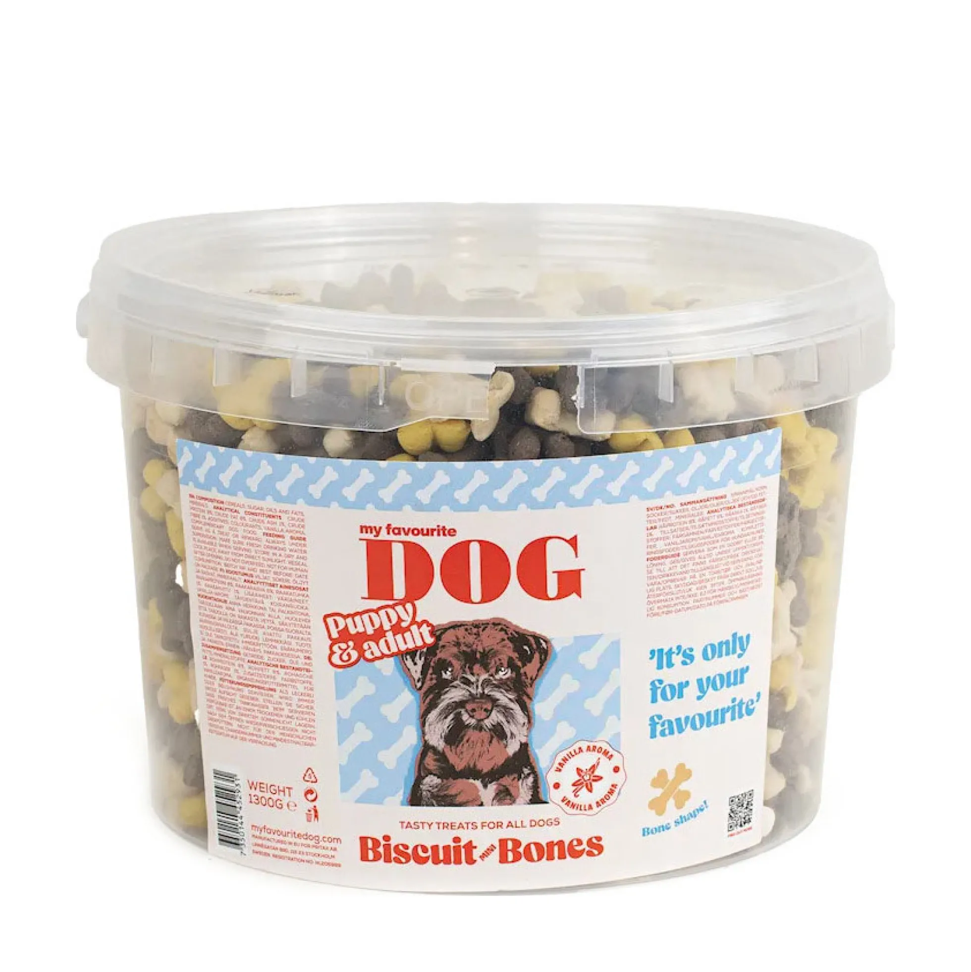 My favourite DOG Biscuit Bones Vanilla