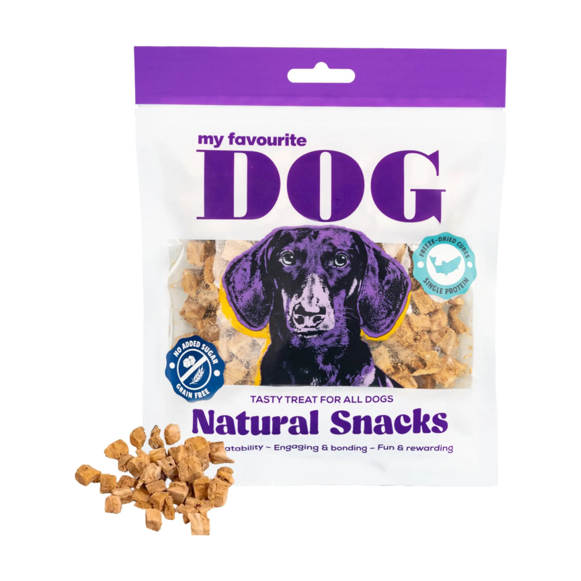 My favourite DOG Freeze-dried Salmon Dog Cubes