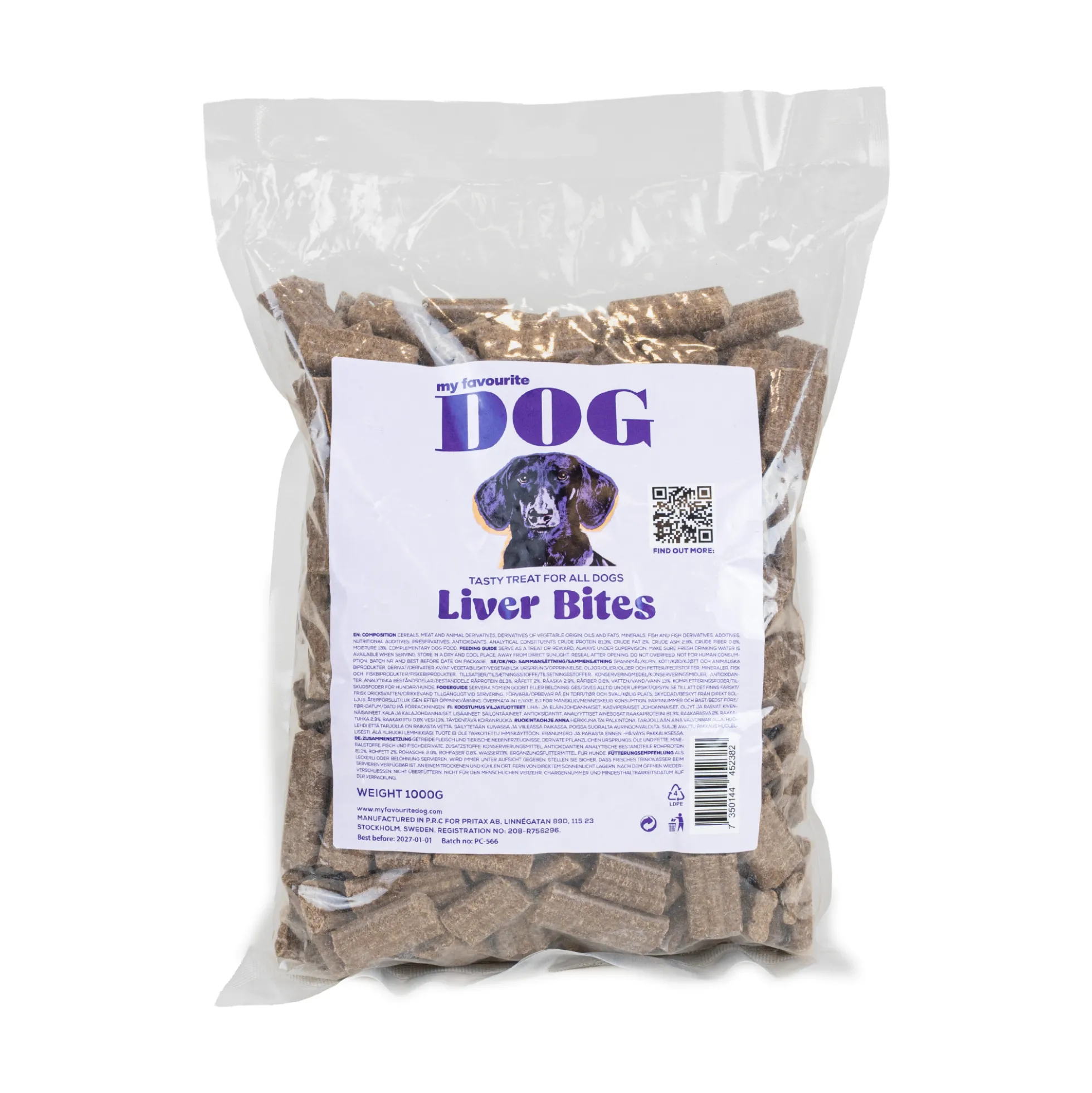 My favourite DOG Leversnittar 1 kg