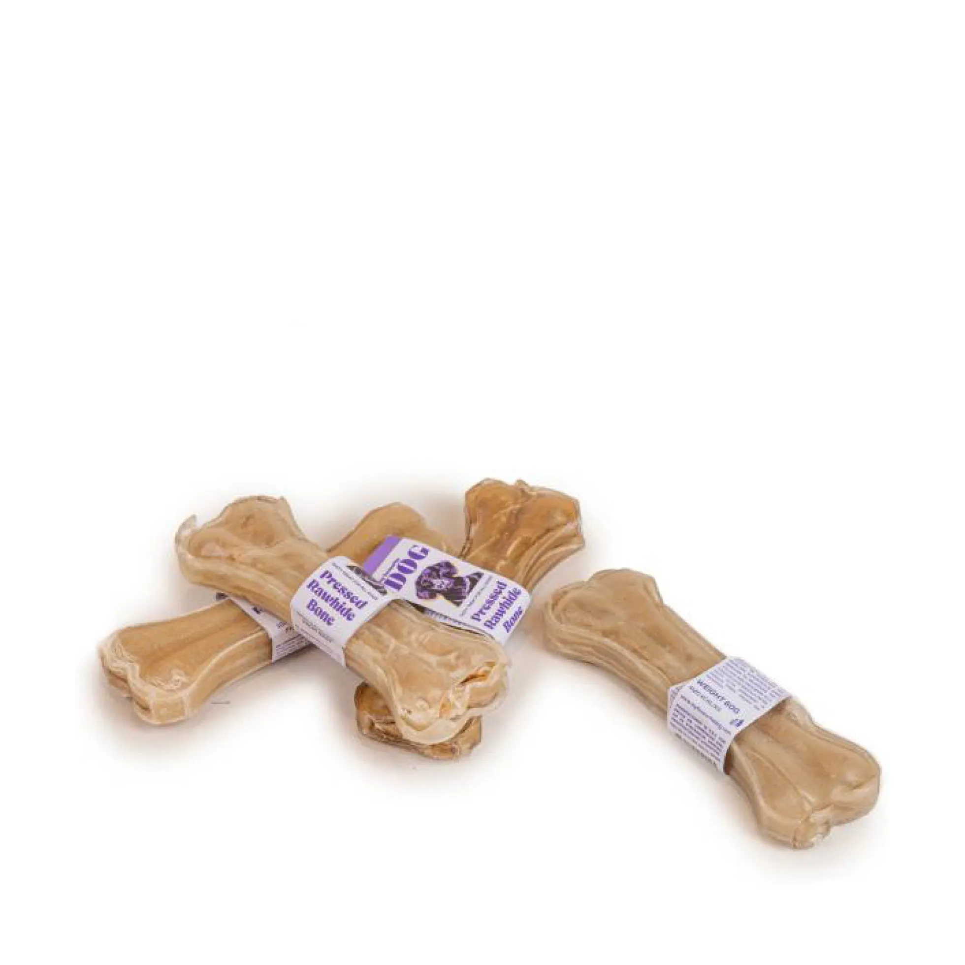 My favourite DOG Pressed Rawhide Chew Bone Natural