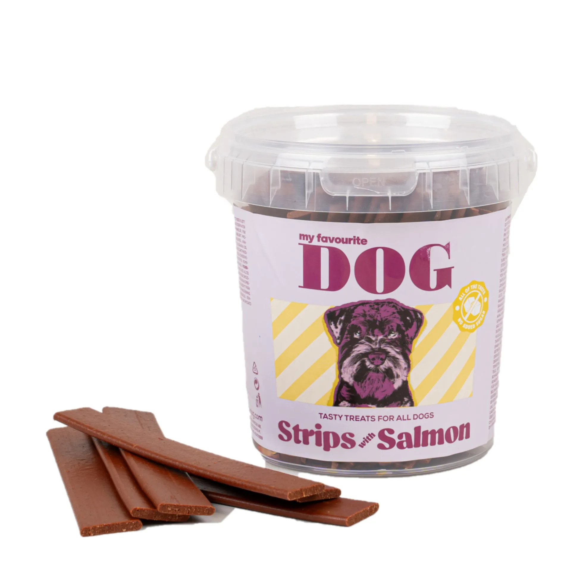 My favourite DOG Strips with Salmon