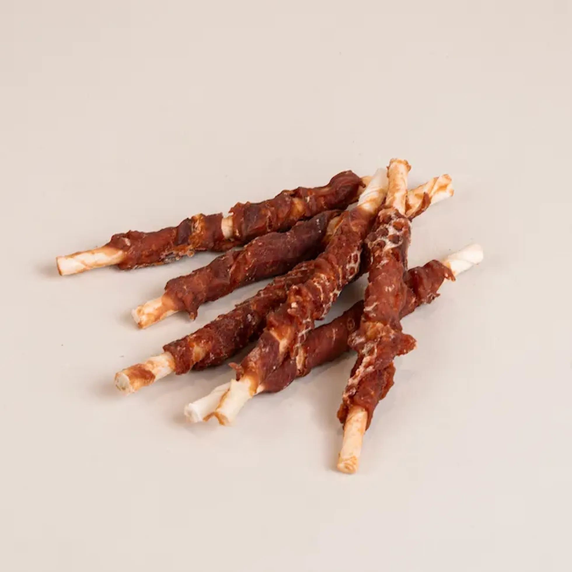 My favourite DOG Twisted Rawhide Sticks Duck