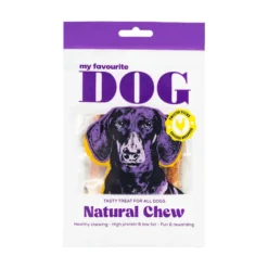 My favourite DOG Twisted Rawhide Sticks Chicken