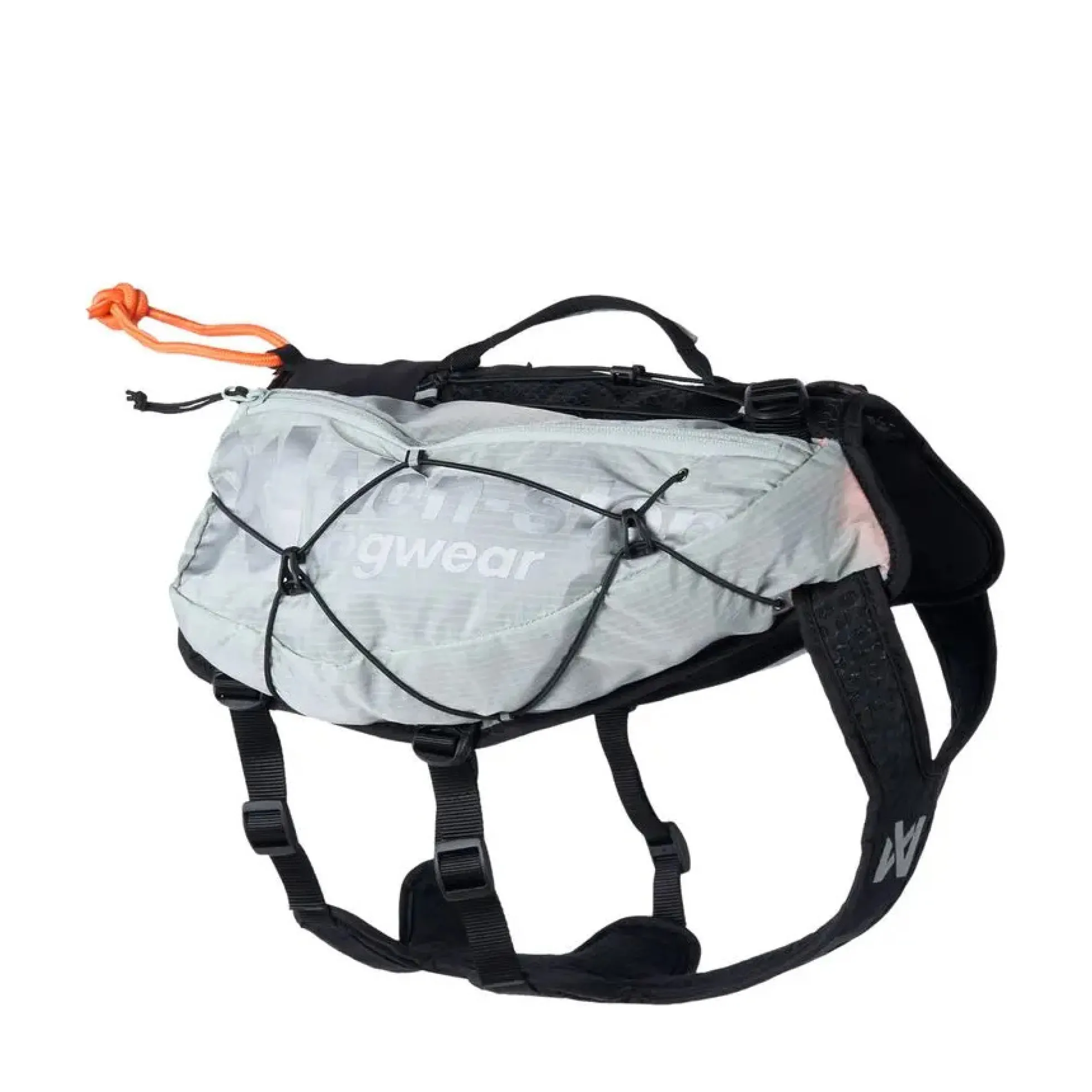 Non-stop dogwear Trail Light Dog Backpack Grey