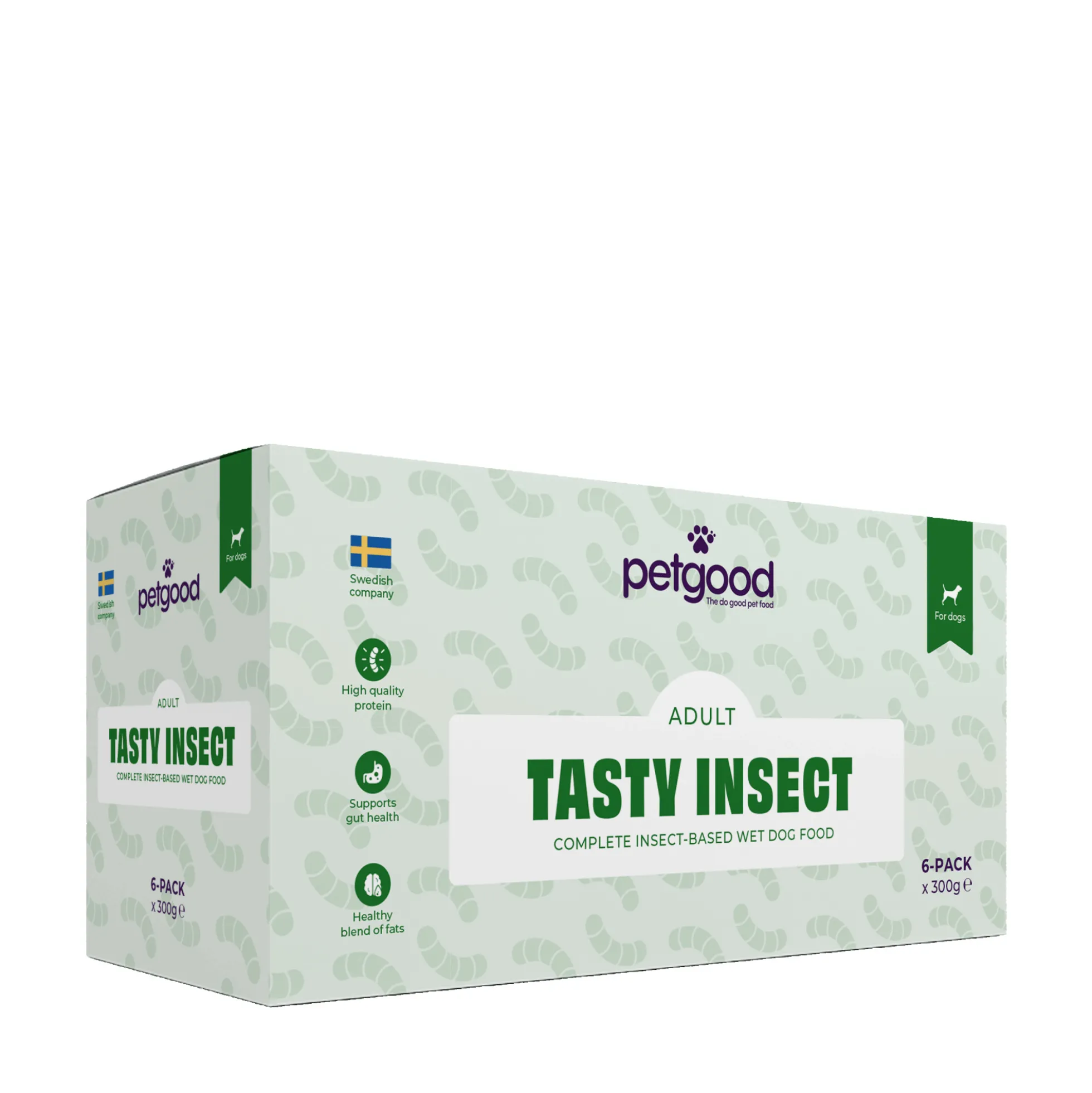 Petgood Insektsbaserat Våtfoder för Vuxna Hundar