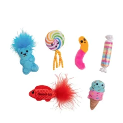 Petstages 6-pack Kattleksaker Sweet Treats