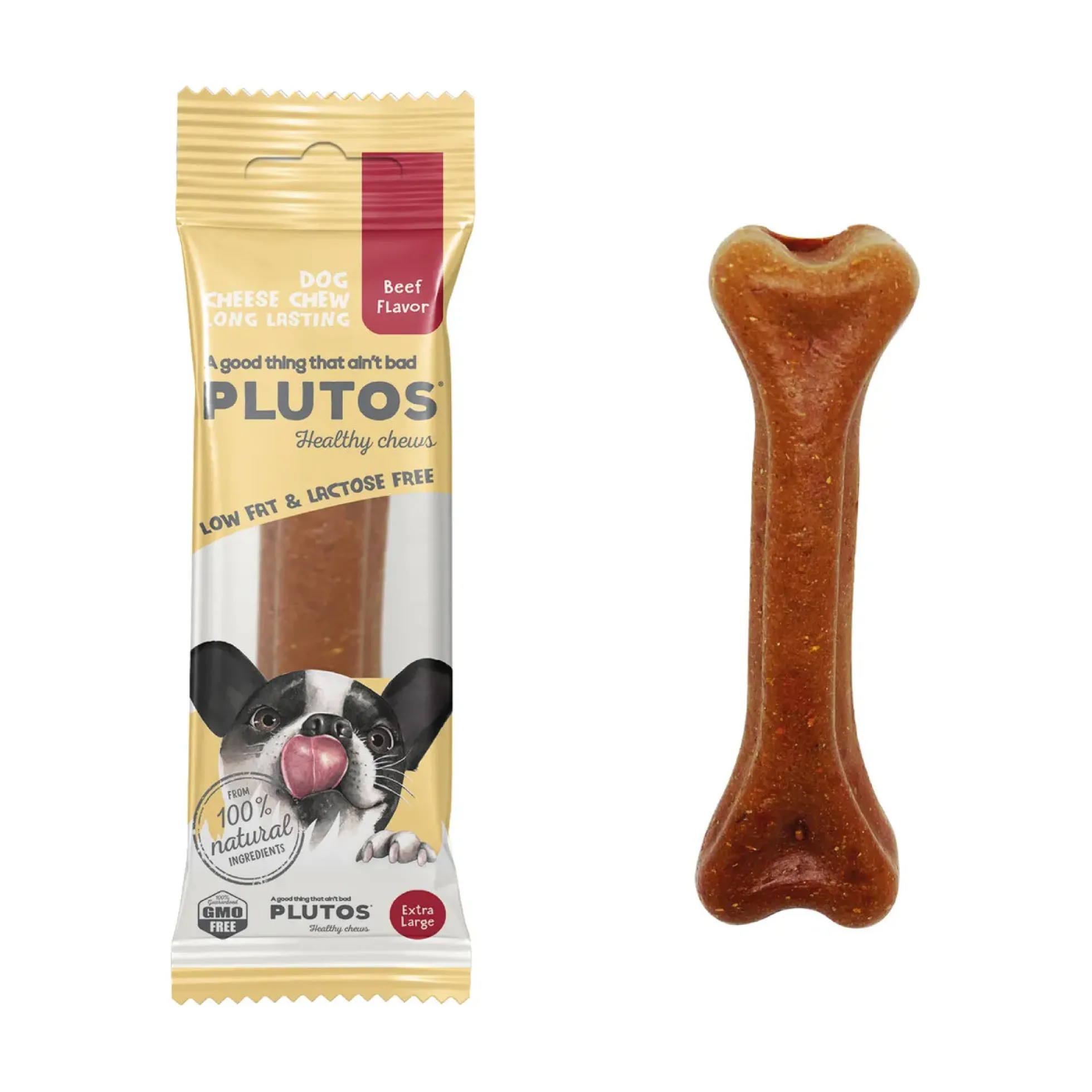 Plutos Hundtugg Ost & Nötkött