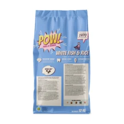 POW! Dog Adult White Fish