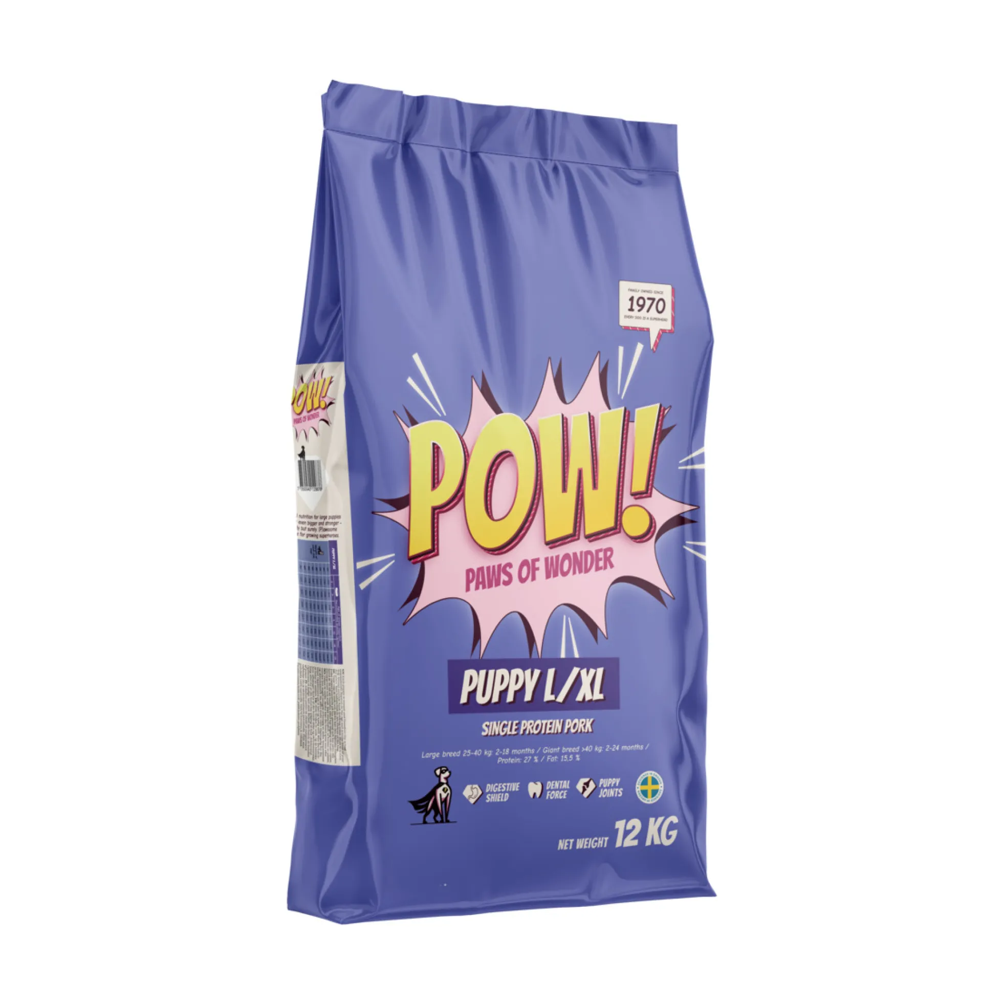 POW! Dog Puppy L/XL Pork