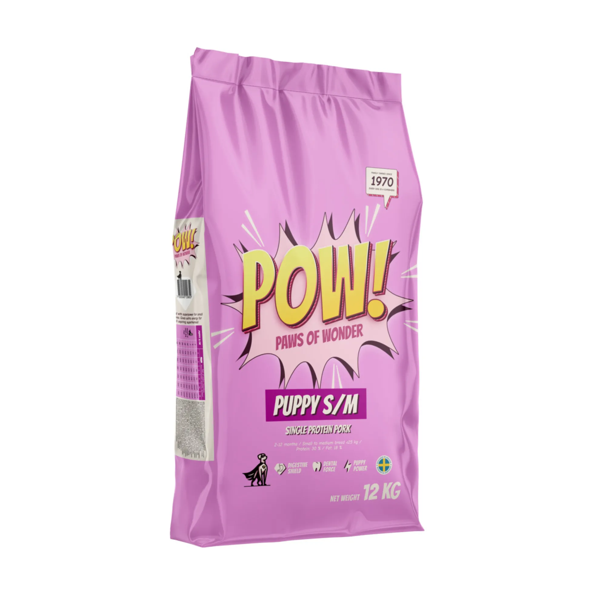 POW! Dog Puppy S/M Pork