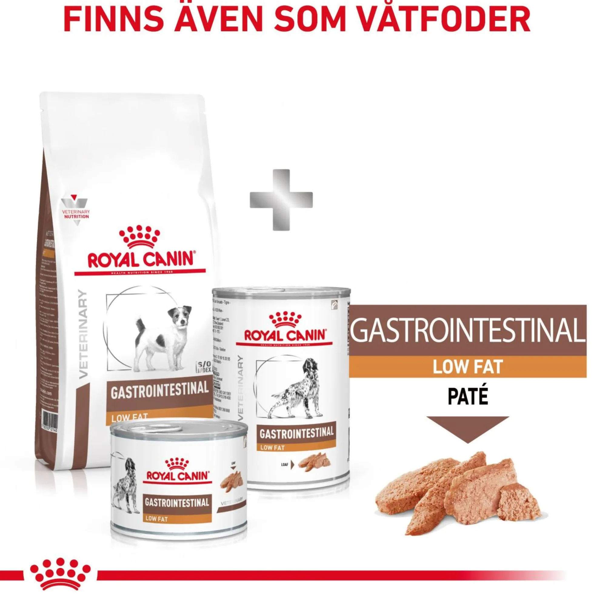 Royal Canin Gastrointestinal Low Fat Small Dog Torrfoder till Hund