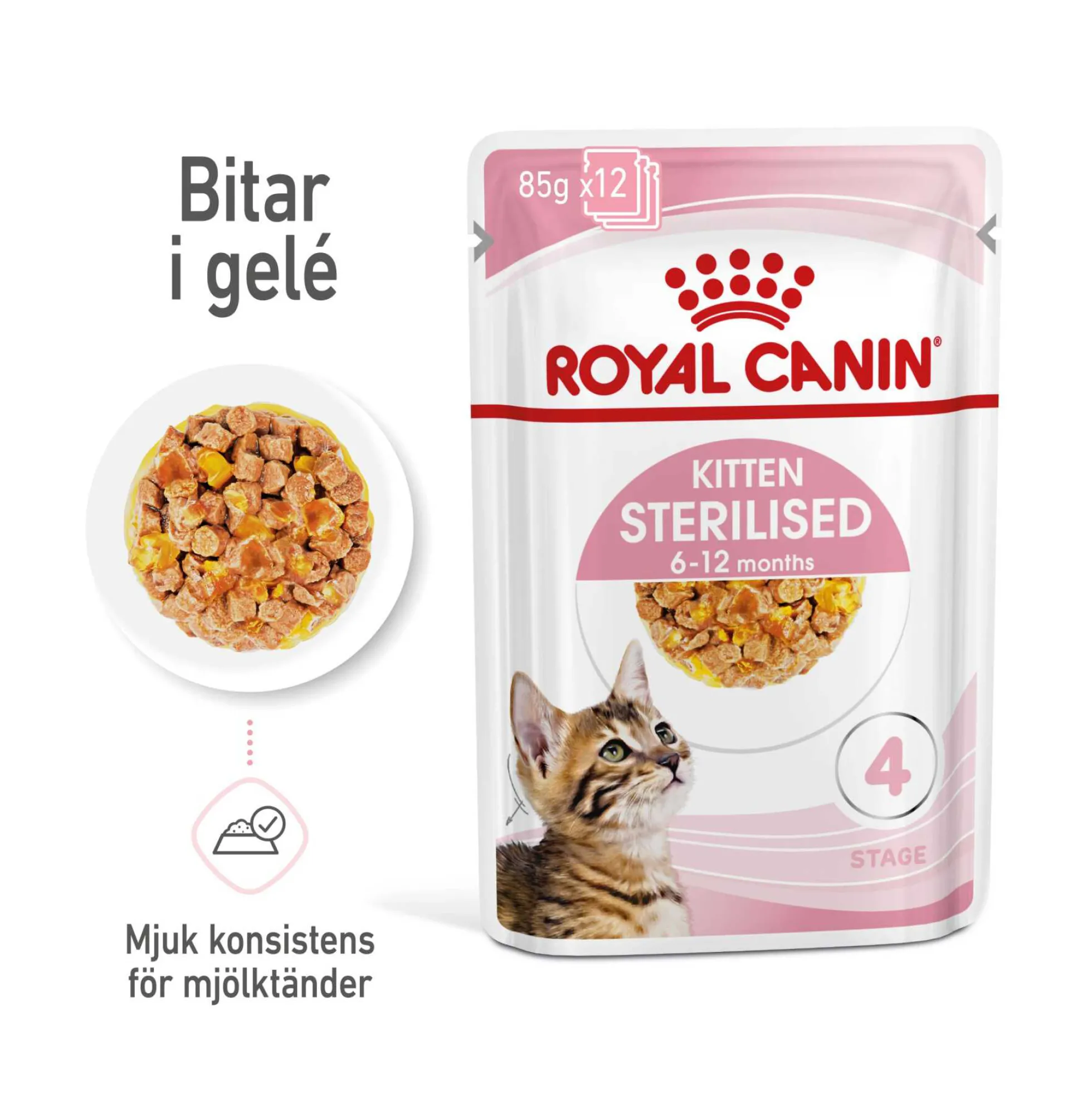 Royal Canin Kitten Sterilised Jelly