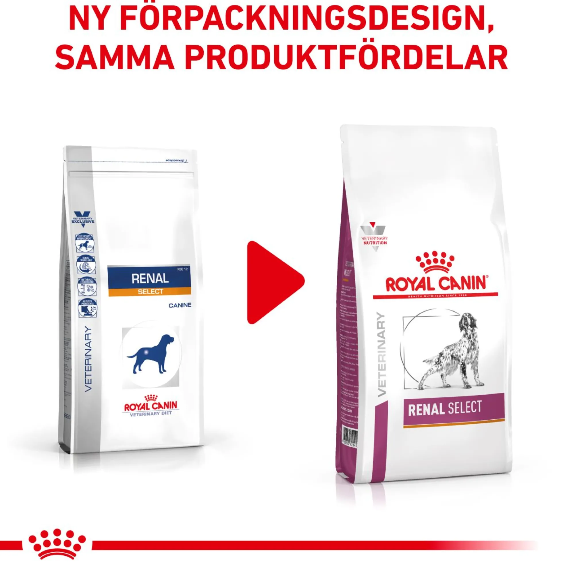 Royal Canin Vital Renal Select Torrfoder till Hund