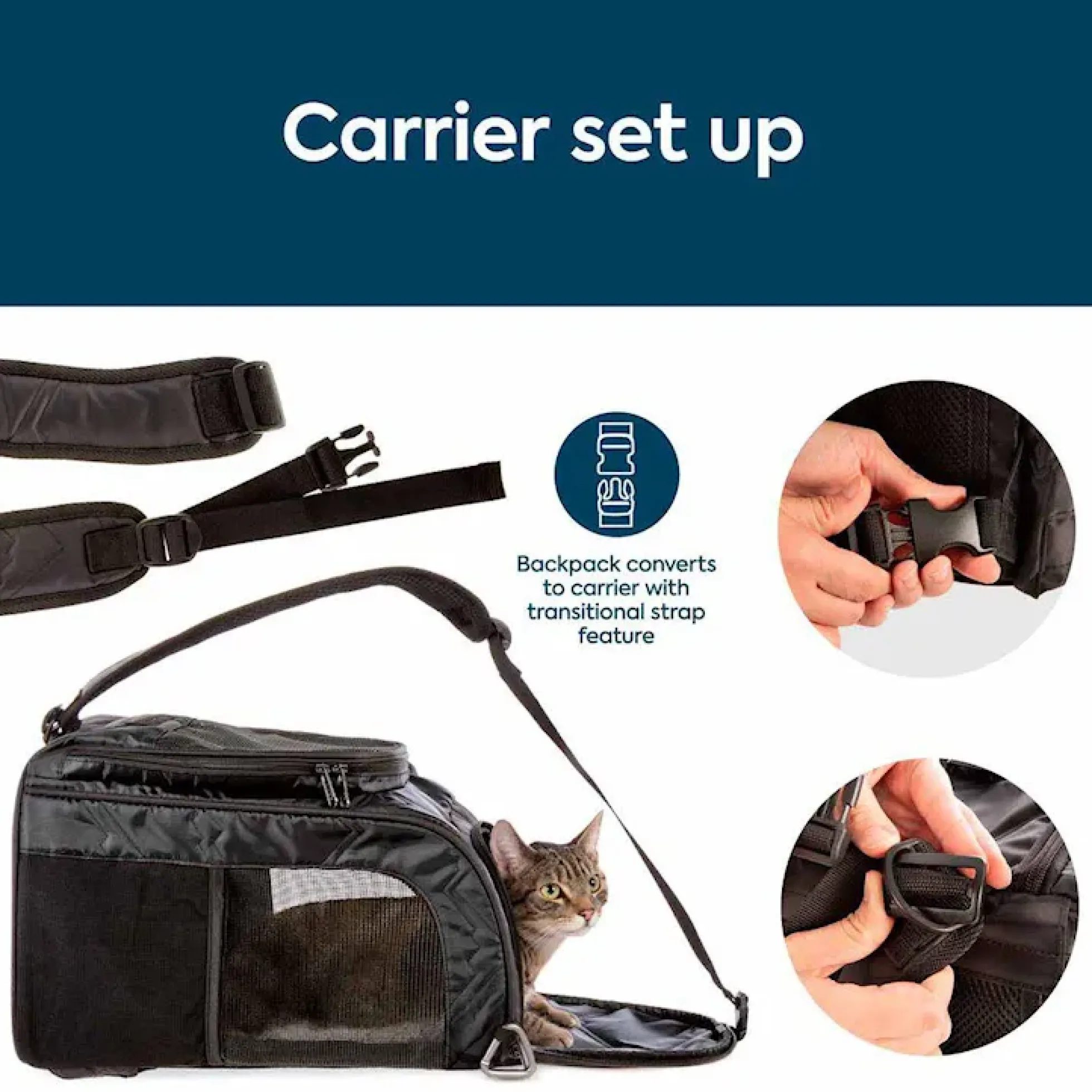 Sherpa Deluxe Pet Carrier & Backpack