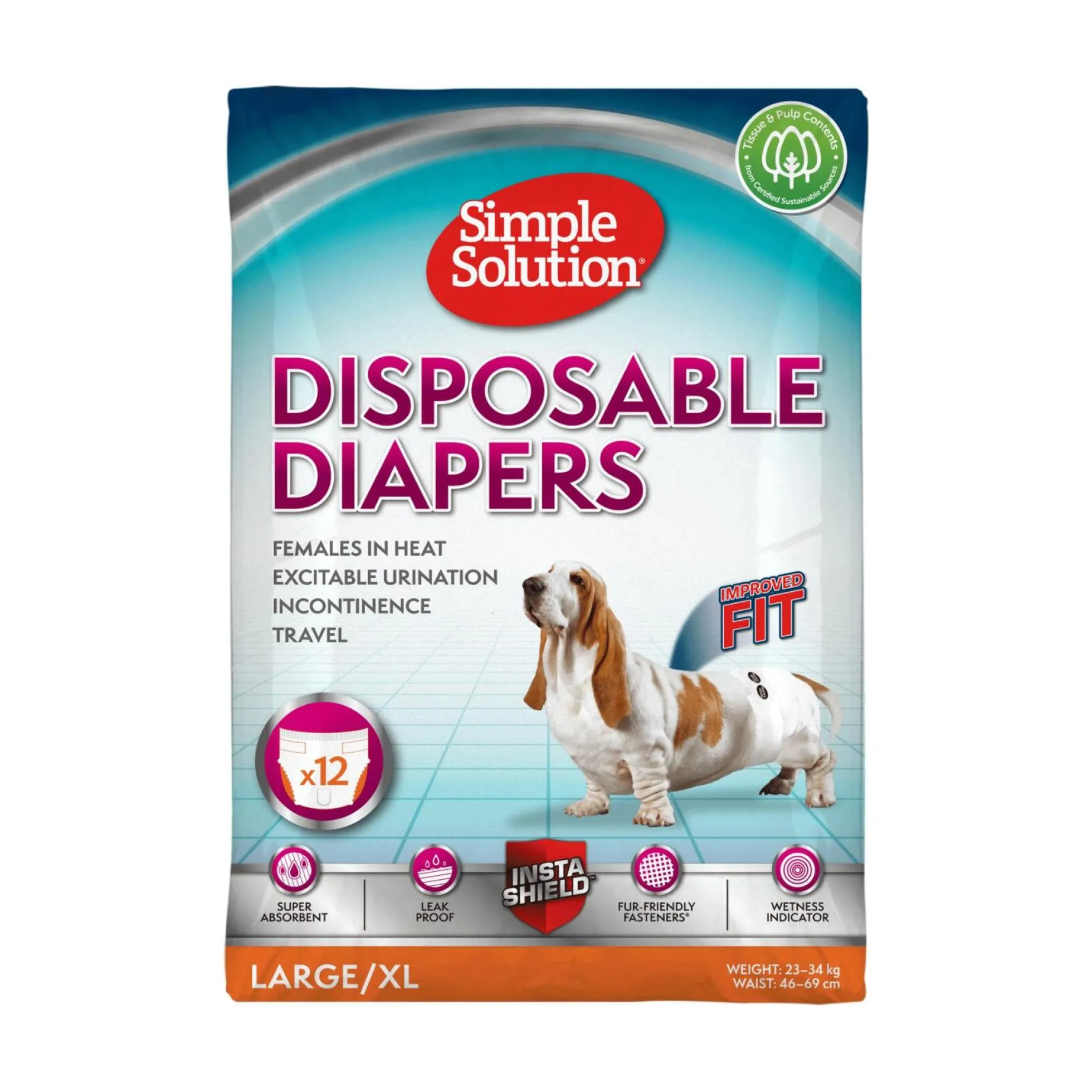 Simple Solution Disposable Diaper