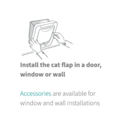 SureFlap Kattlucka med Microchip