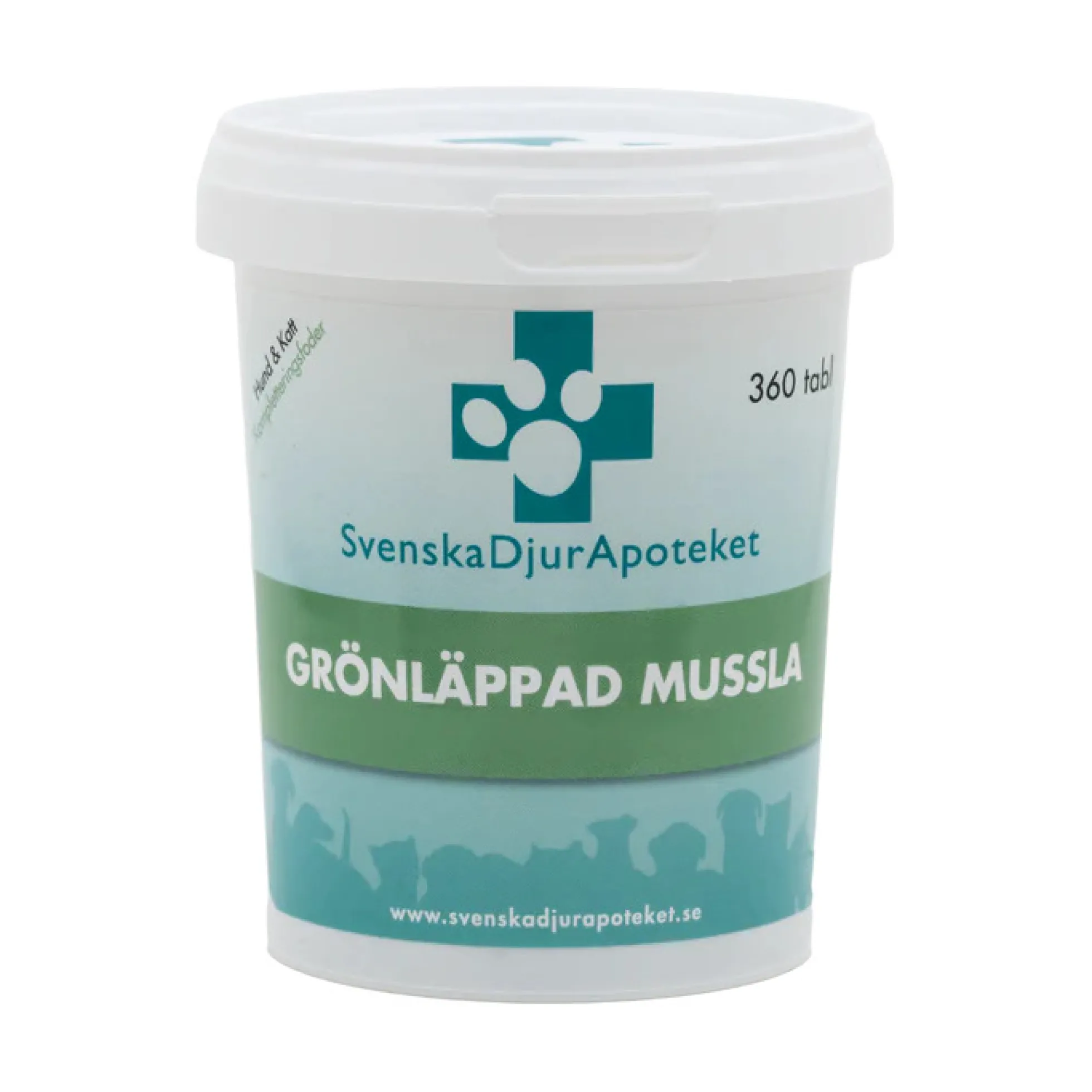 Svenska Djurapoteket Grönläppad Mussla
