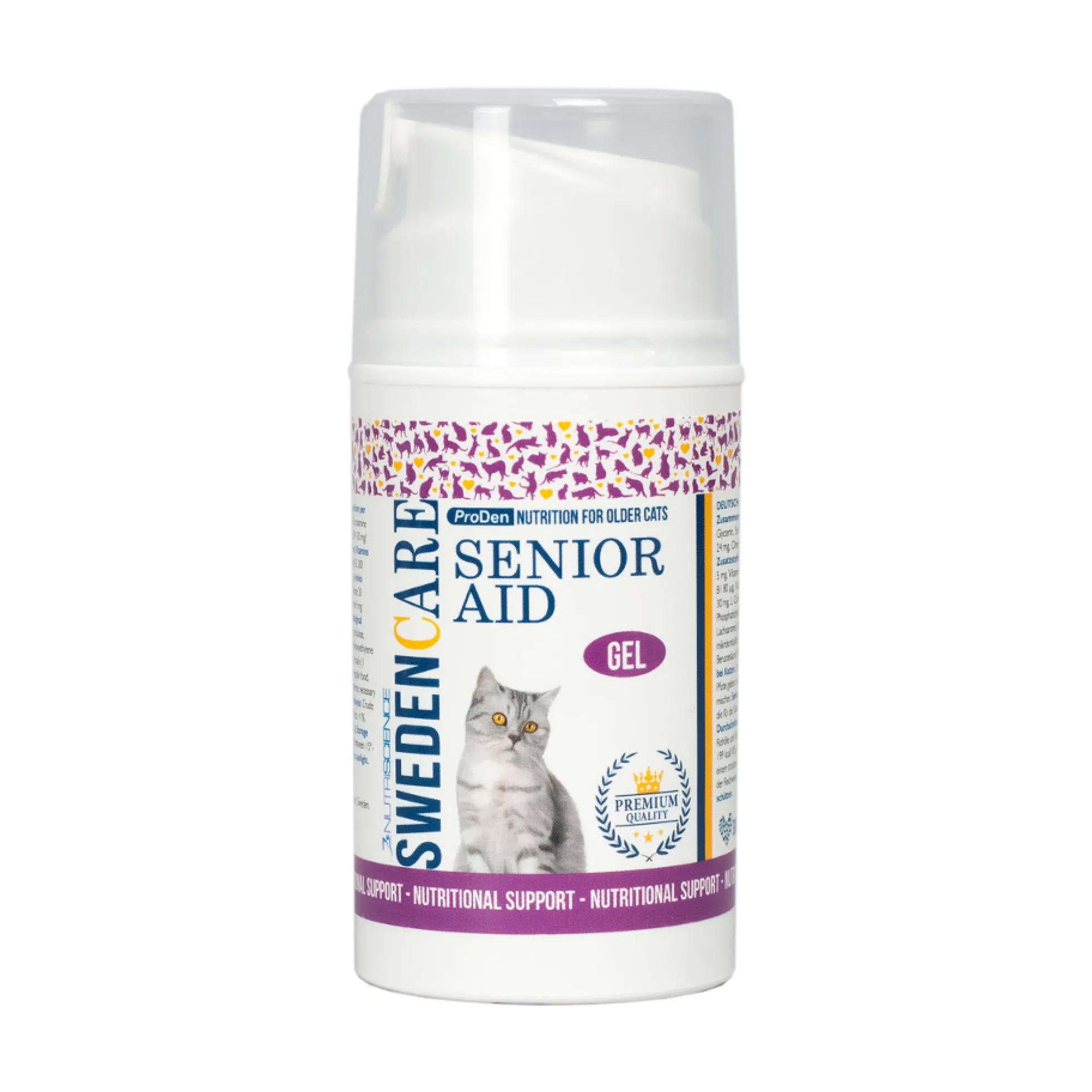 Swedencare SeniorAid Cat Gel