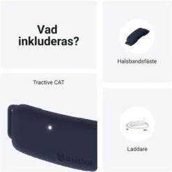 Tractive GPS för Katt Mini med Aktivitetsspårning