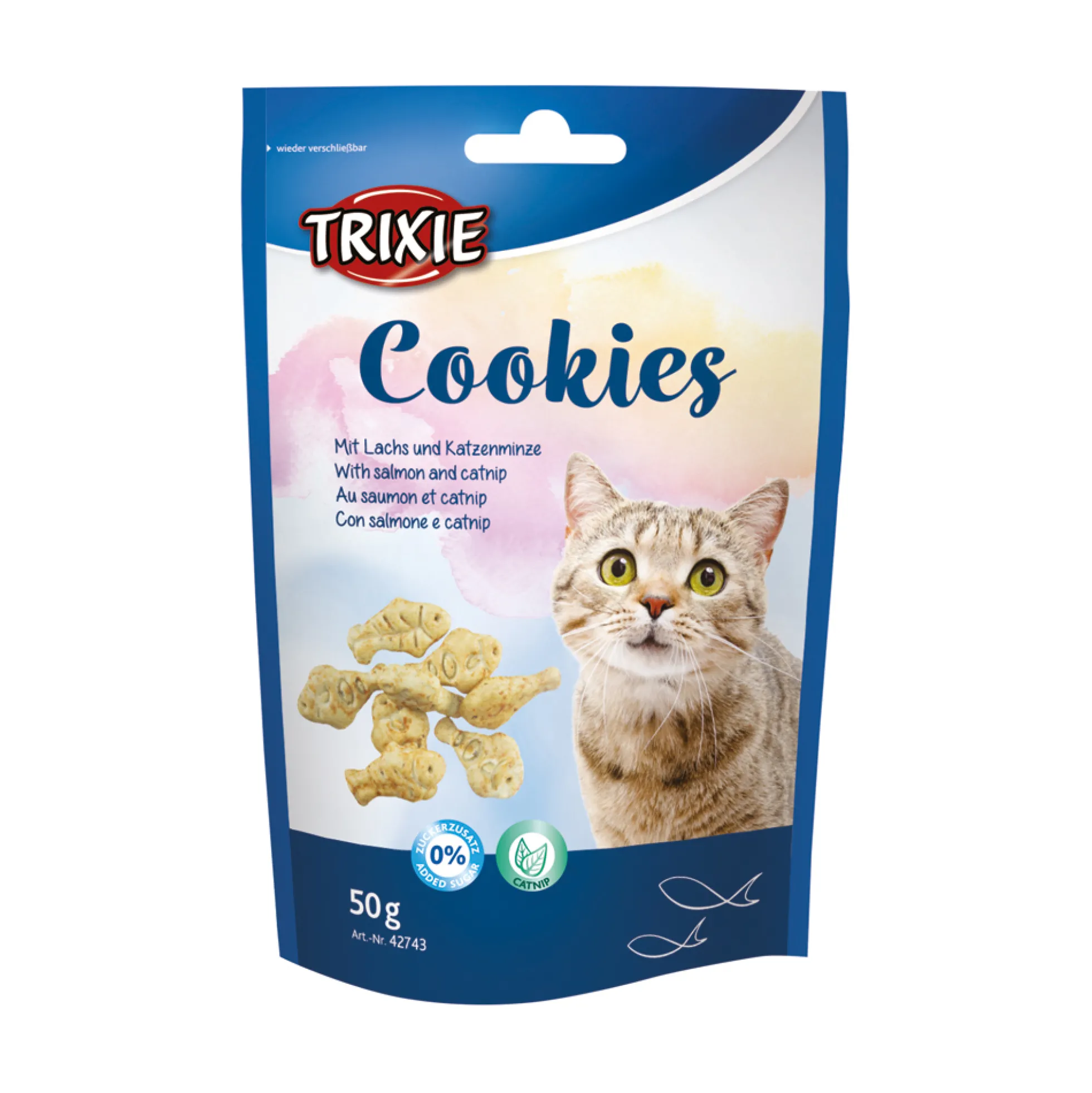 TRIXIE Cookies med Lax och Catnip