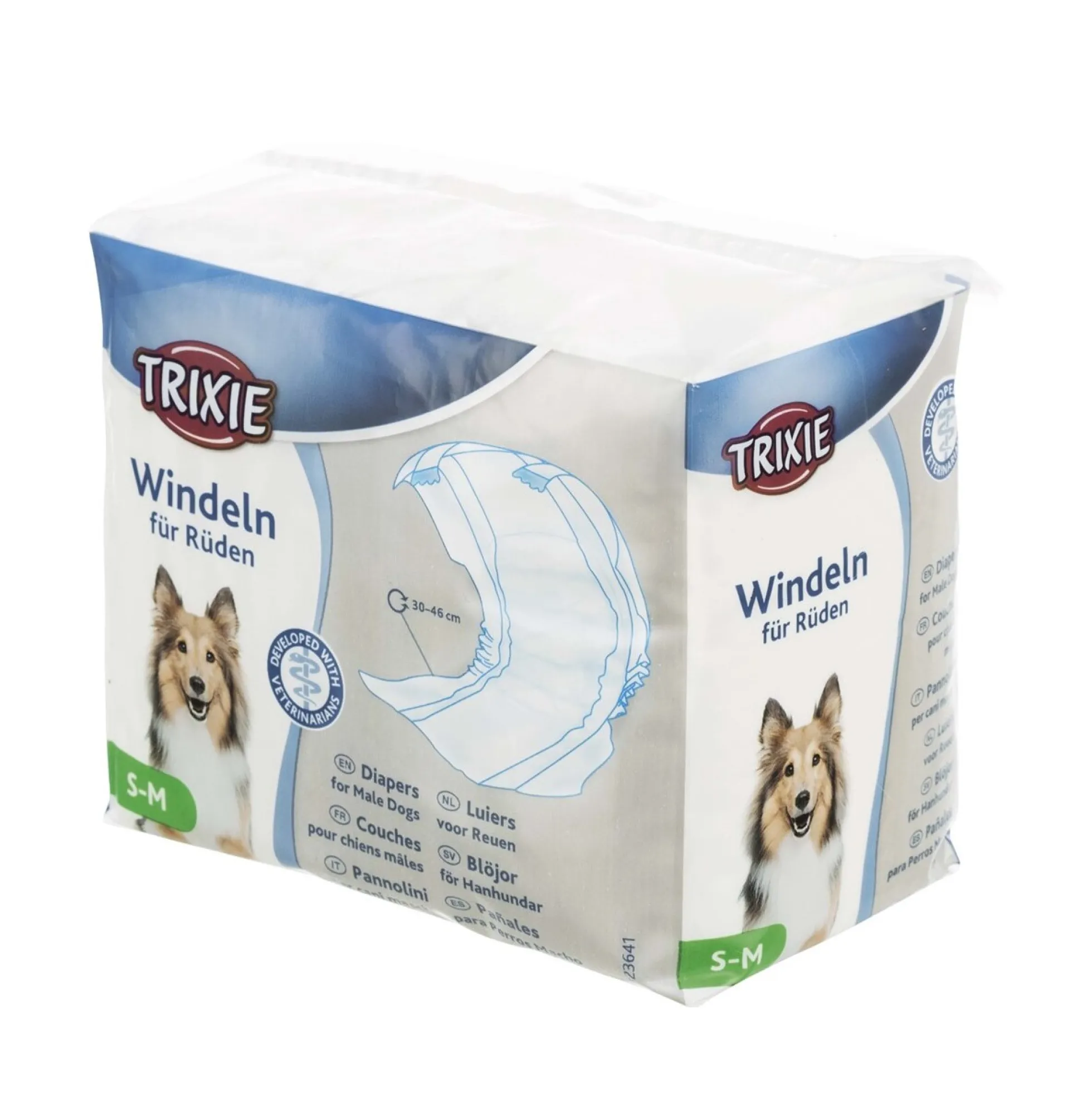 TRIXIE Hundblöjor för Hanhundar 12-pack
