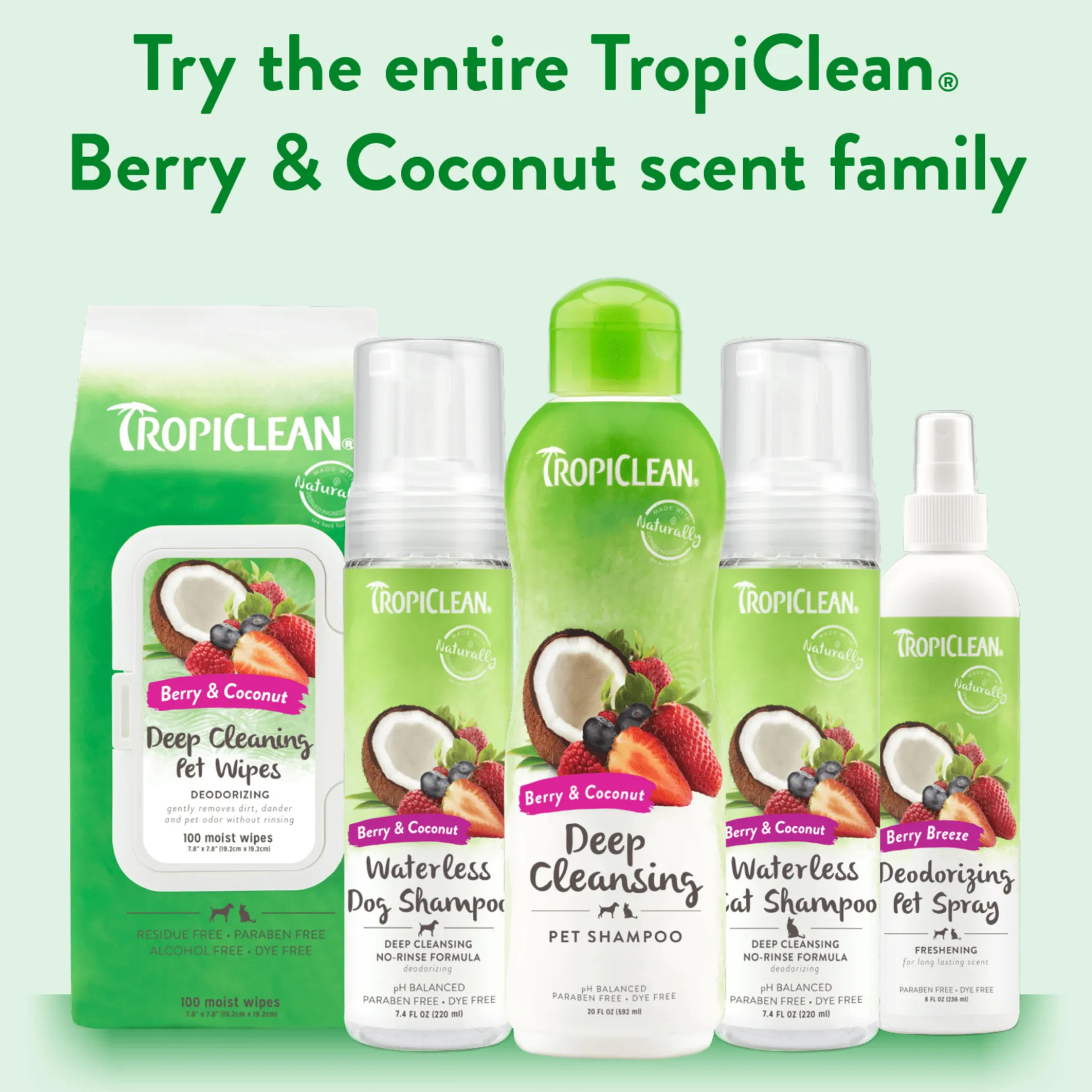 TropiClean Deep Cleaning Shampoo
