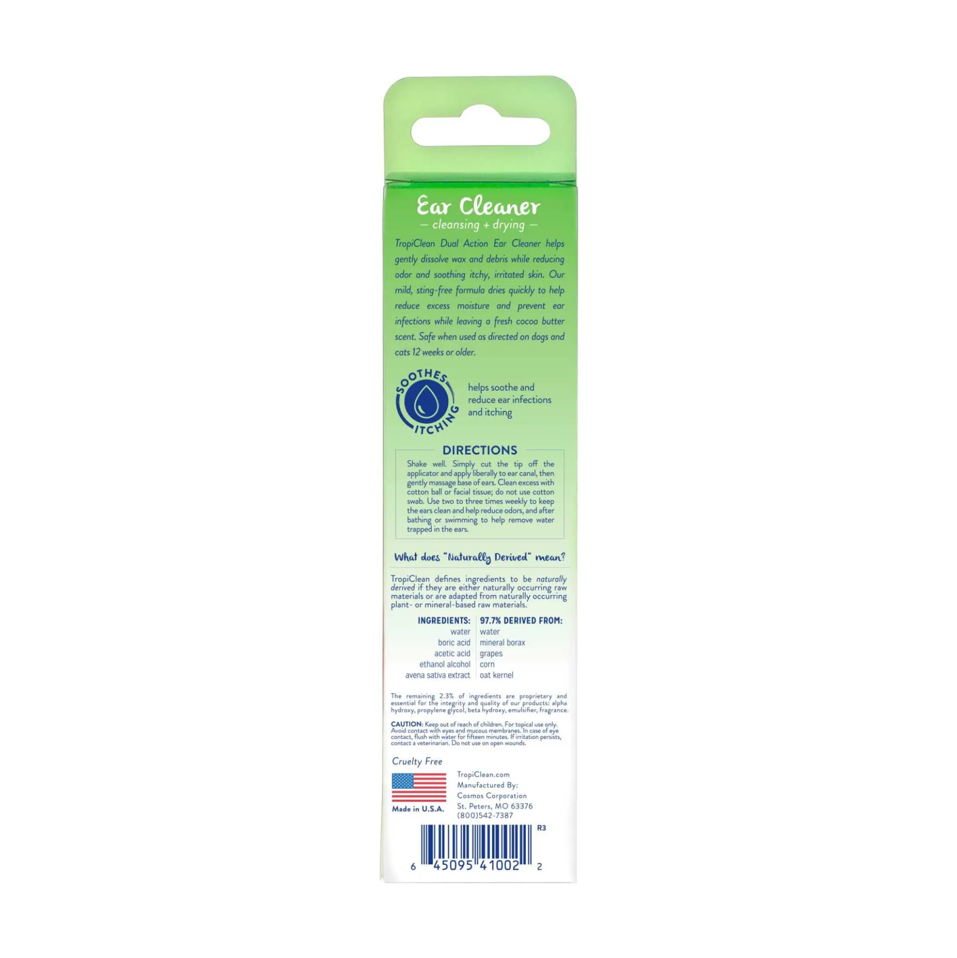 Tropiclean Dual Action Ear Cleaner