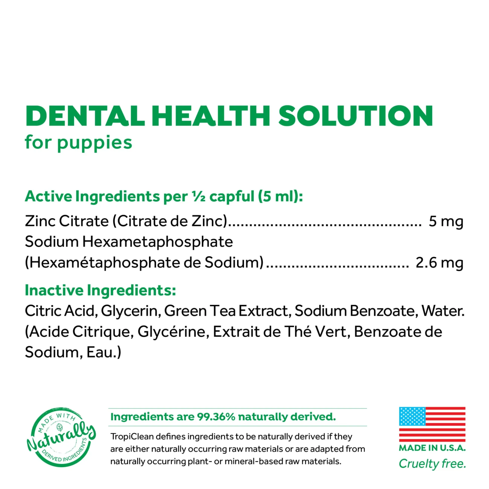 TropiClean Fresh Breath Puppy Water Additive