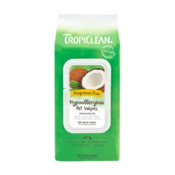 TropiClean Hypo Allergenic Wipes