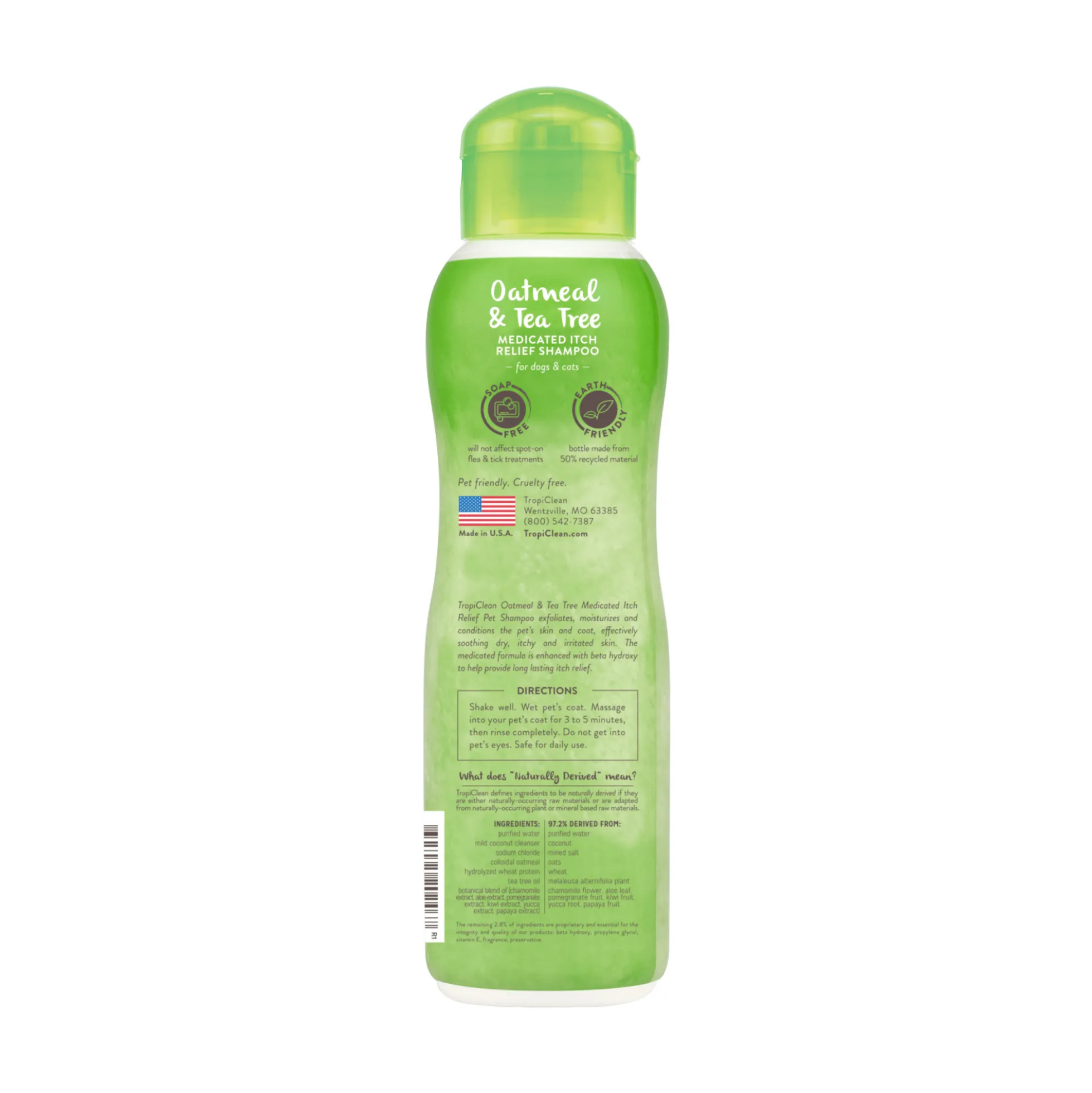 TropiClean Medicated Oatmeal Shampoo
