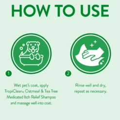 TropiClean Medicated Oatmeal Shampoo