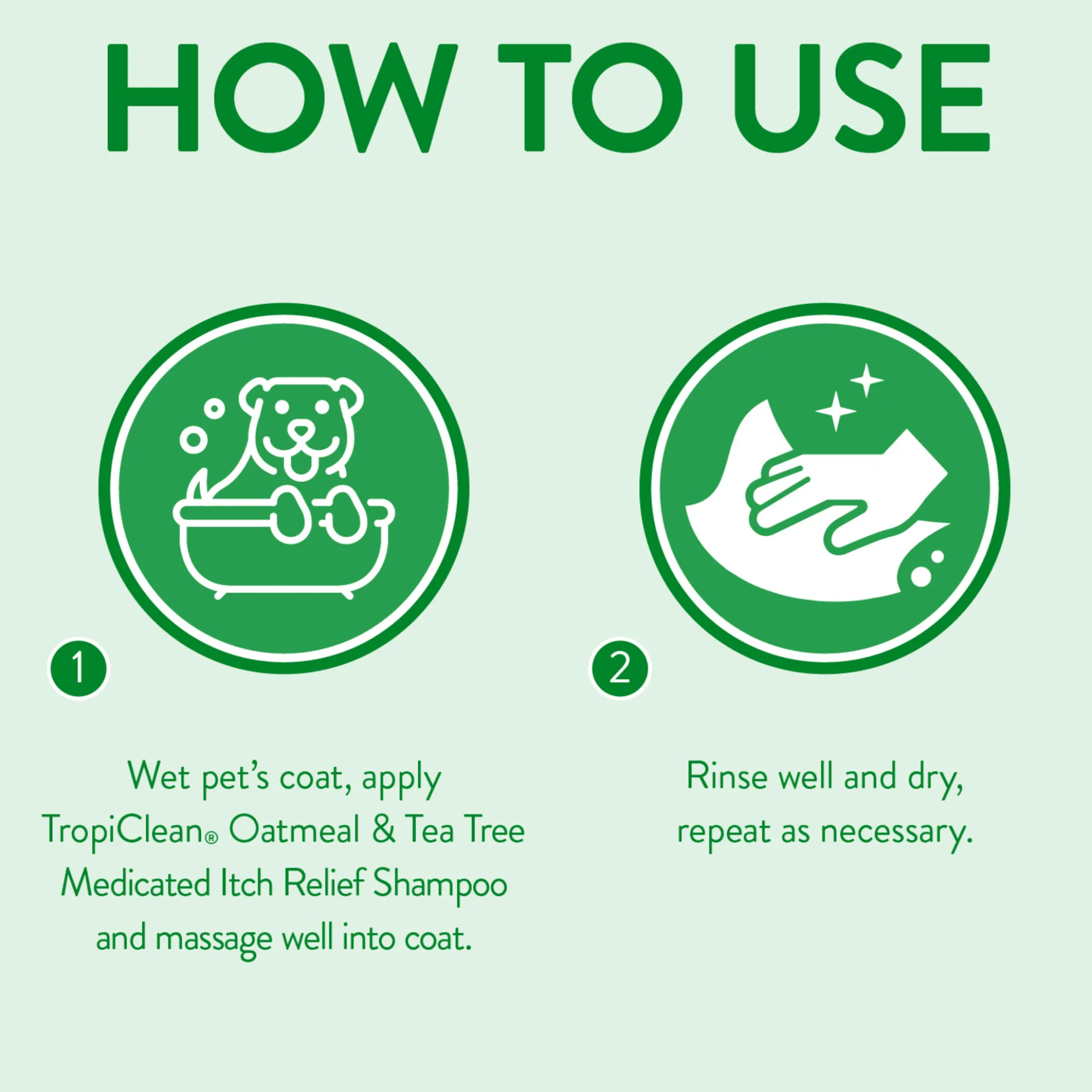 TropiClean Medicated Oatmeal Shampoo