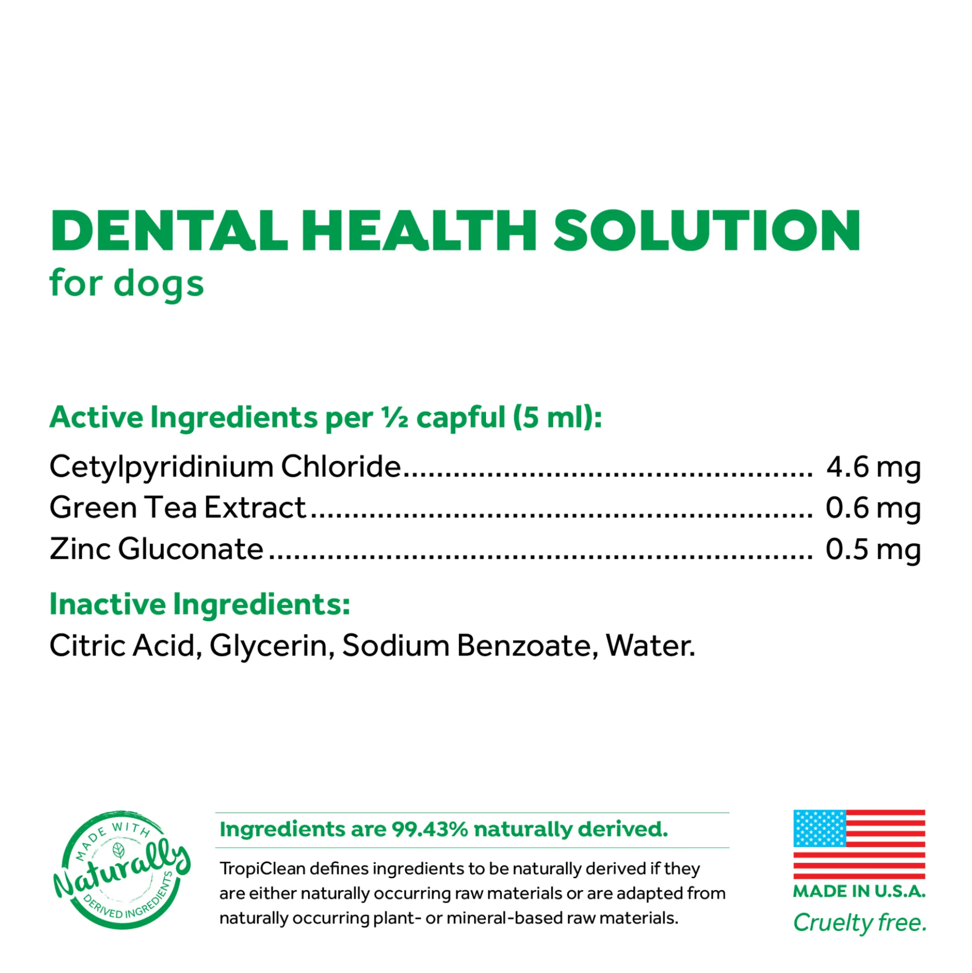 TropiClean Oral Care Water Additive