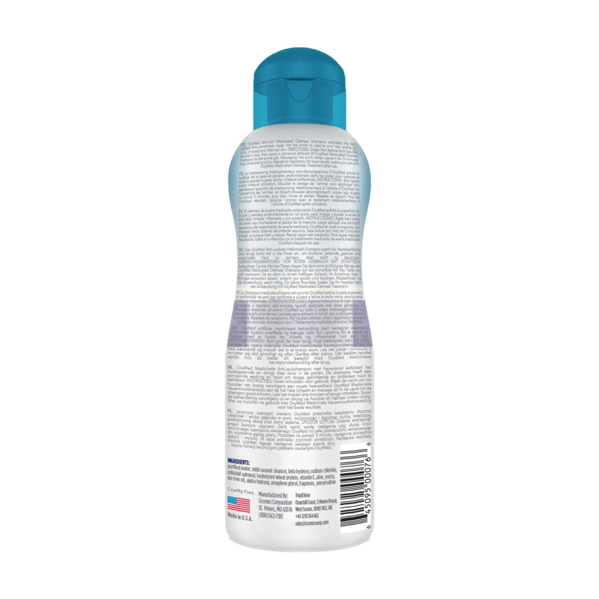TropiClean Oxy-Med Medicated Anti-Itch Shampoo