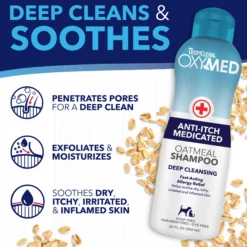 TropiClean Oxy-Med Medicated Anti-Itch Shampoo