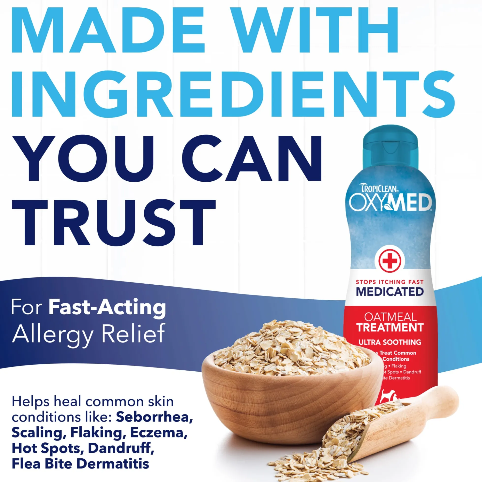 TropiClean Oxy-Med Medicated Treatment
