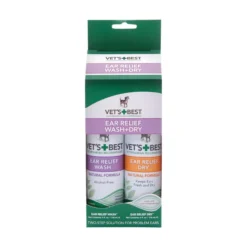 Vet's Best Ear Relief Wash+Dry
